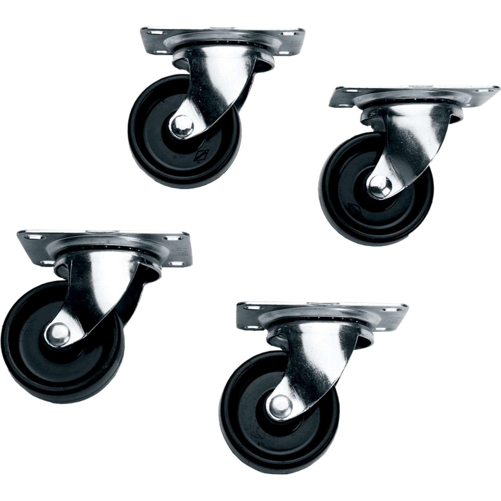 Middle Atlantic 5W Casters for Slim 5 Rack (Commercial, Non-Locking)