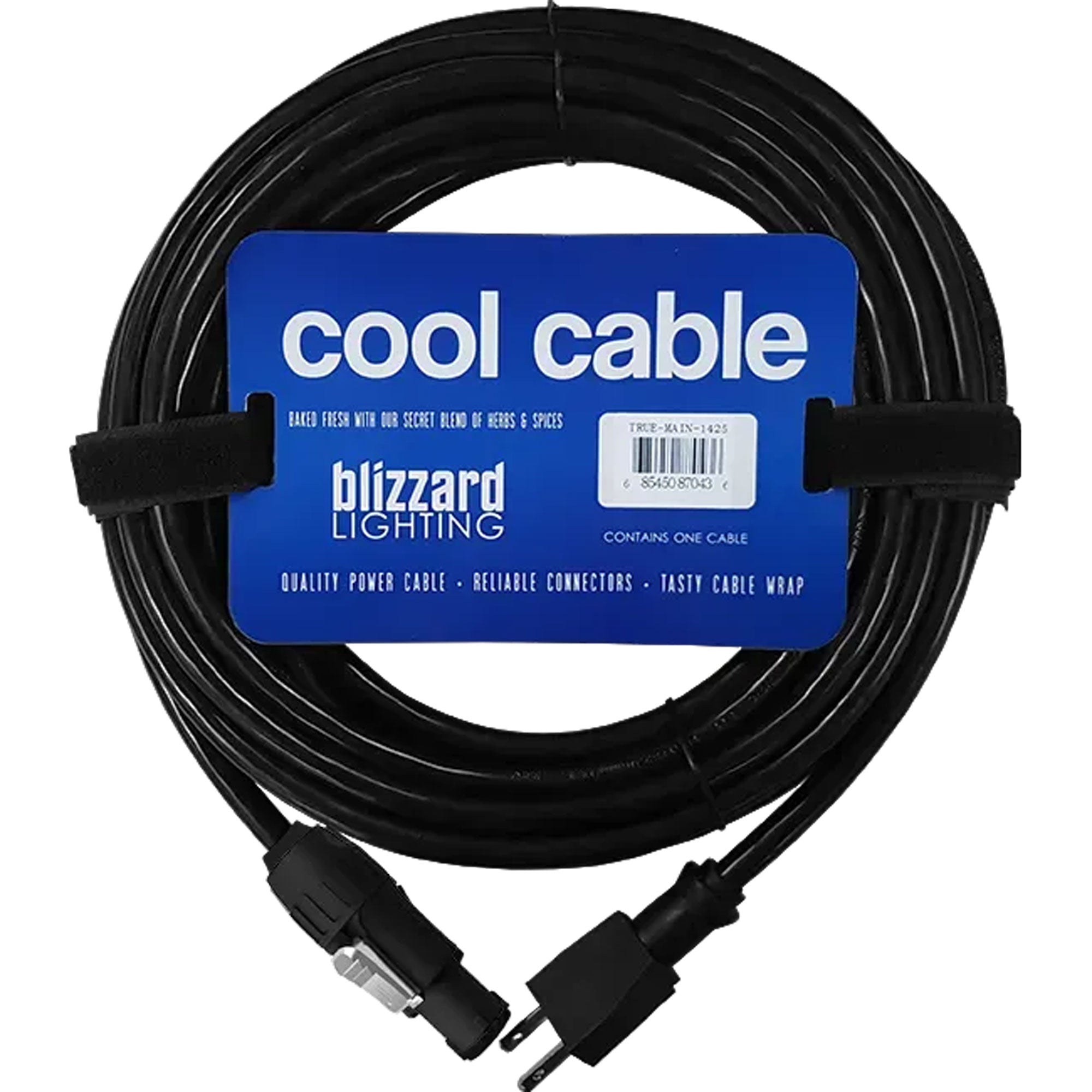 Blizzard PCT-MAIN-1406 Cool Cable powerCON TRUE1 to Edison Main Power Cable (6')