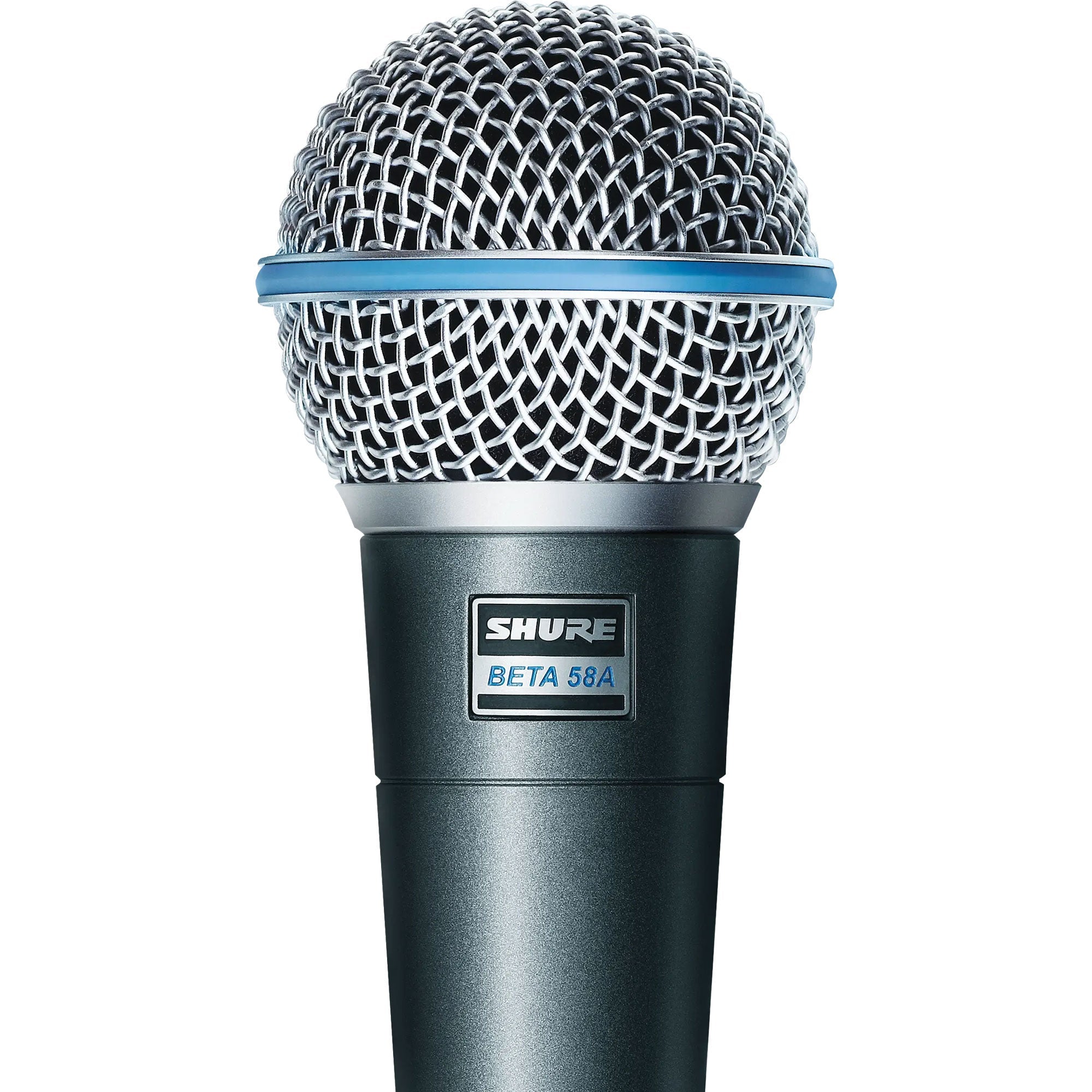 Shure Beta 58A Handheld Supercardioid Dynamic Vocal Microphone with FREE 20' XLR Cable