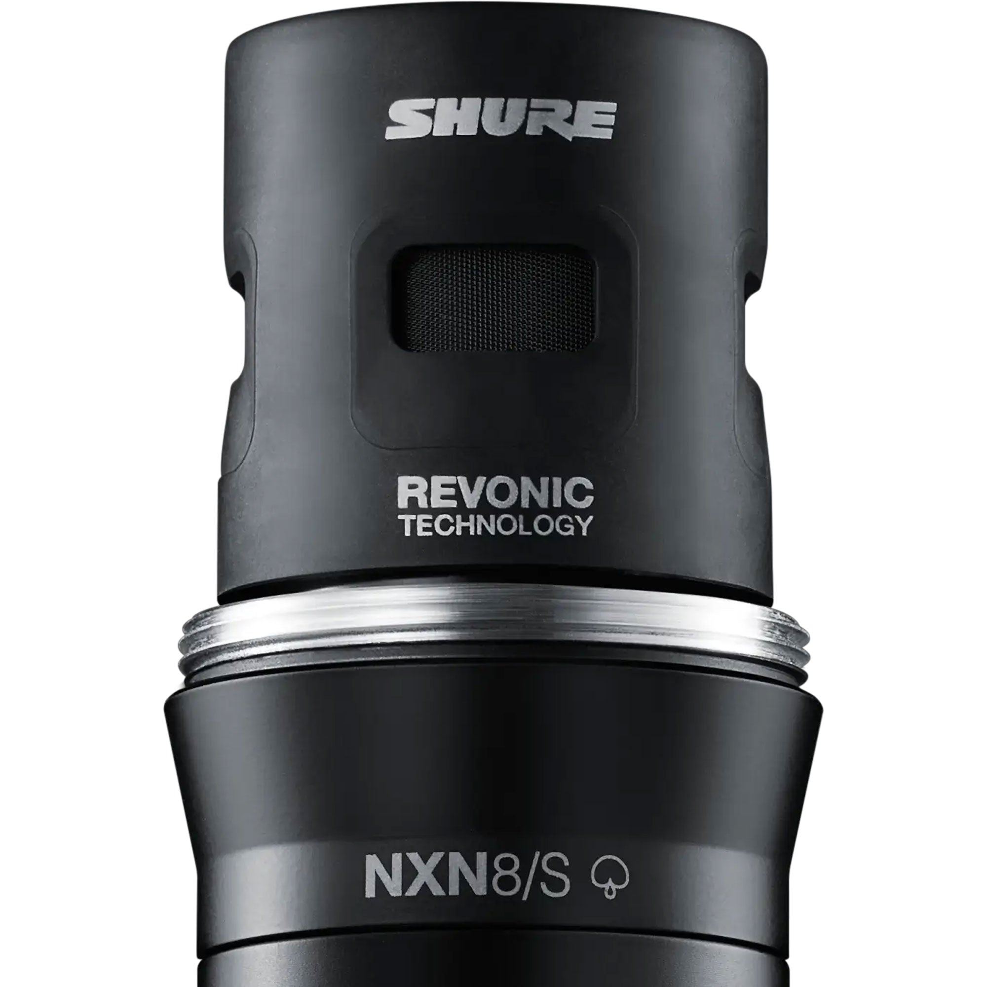 Shure Nexadyne 8/S Supercardioid Revonic Handheld Vocal Microphone (Black)