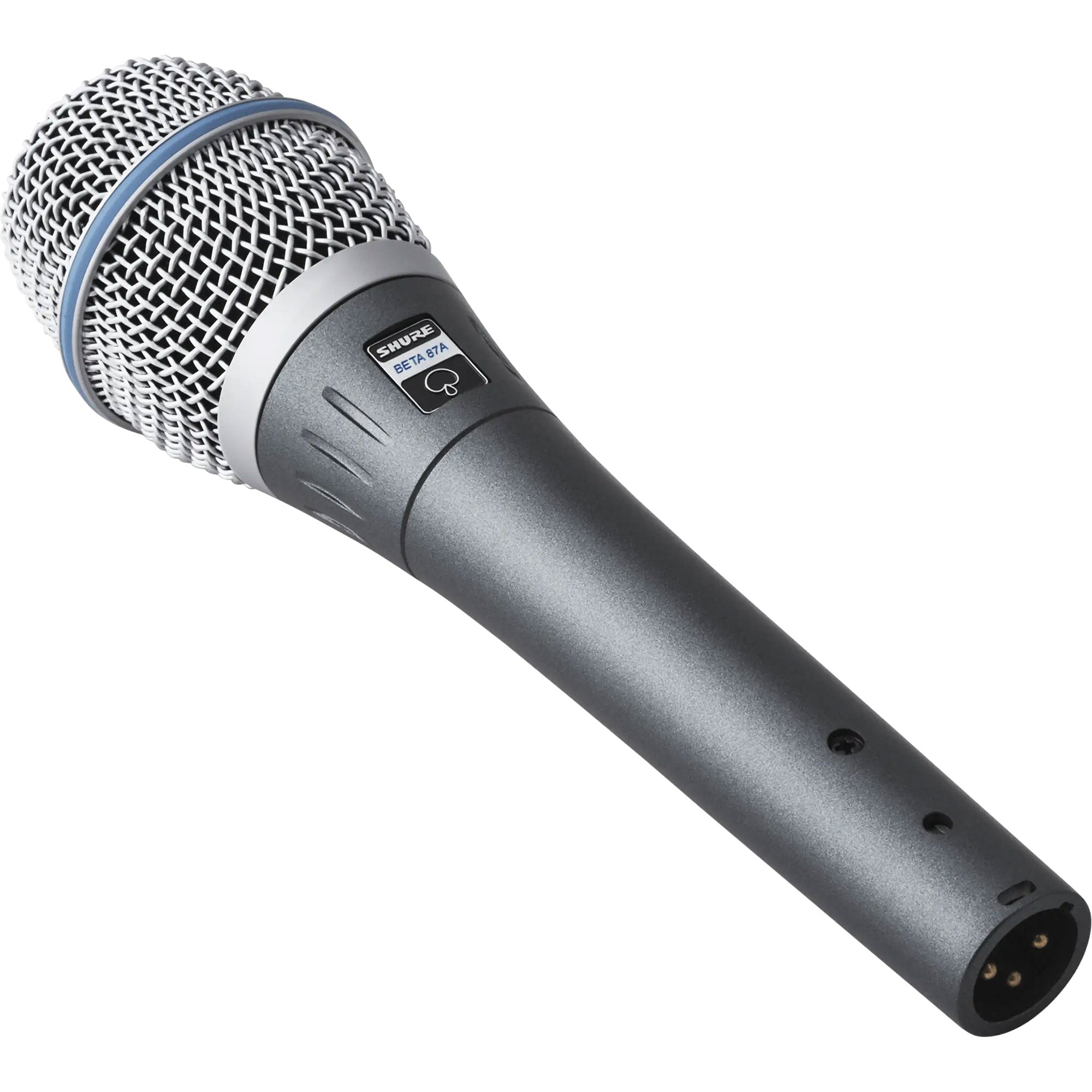 Shure Beta 87A Handheld Supercardioid Condenser Vocal Microphone with FREE 20' XLR Cable