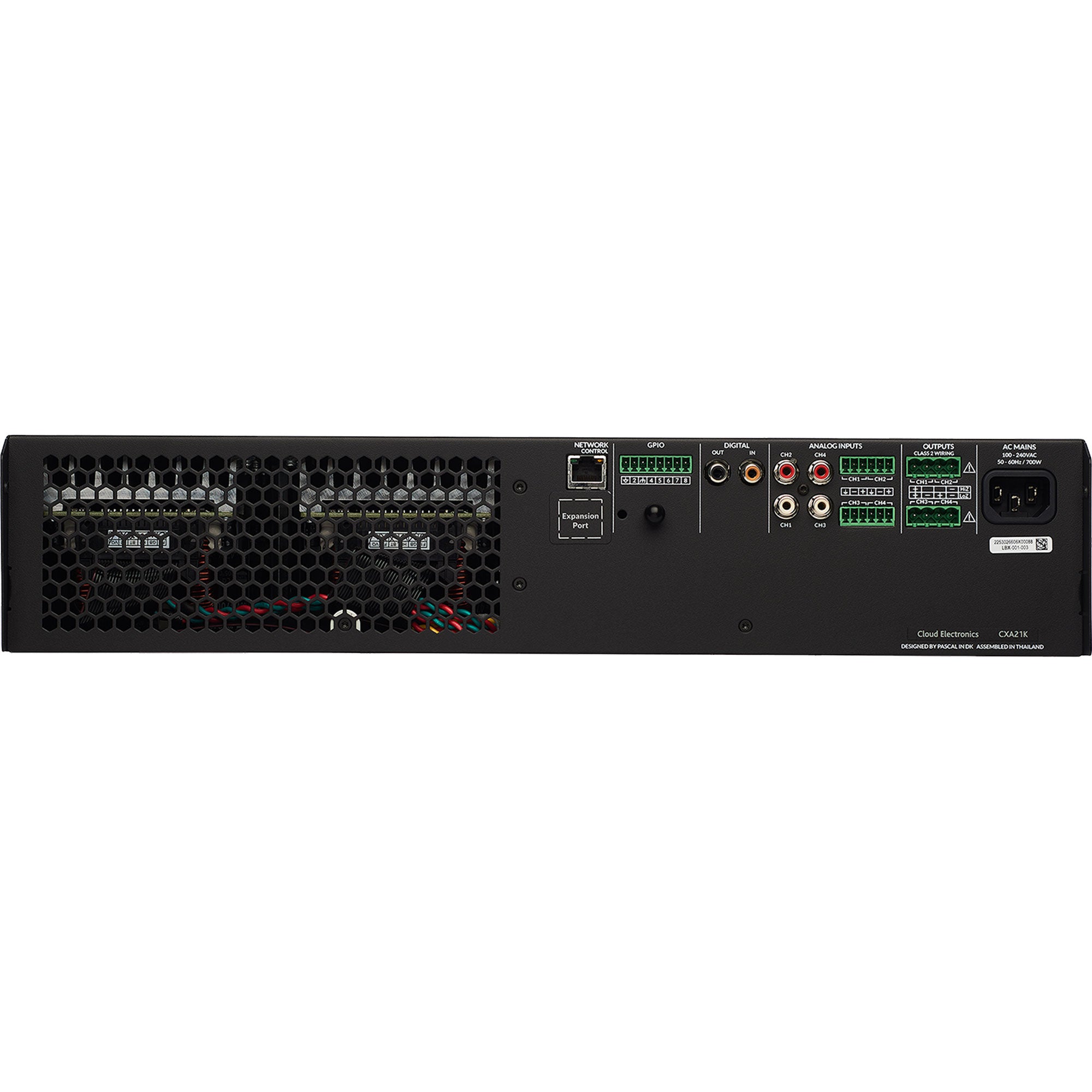 Cloud CXA21K 1KW 2/4 Channel Digital DSP Amplifier