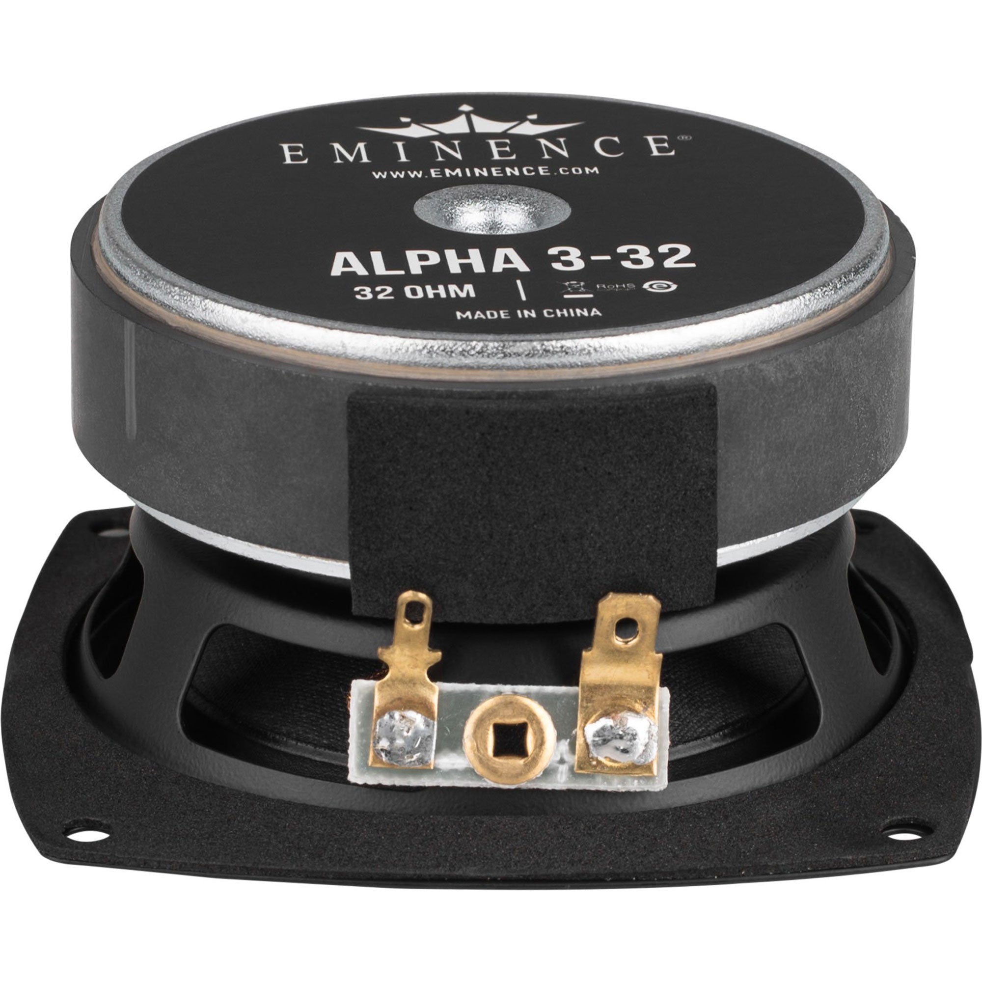 Eminence Alpha 3-32 3" American Standard Series Speaker, 32 Ohm