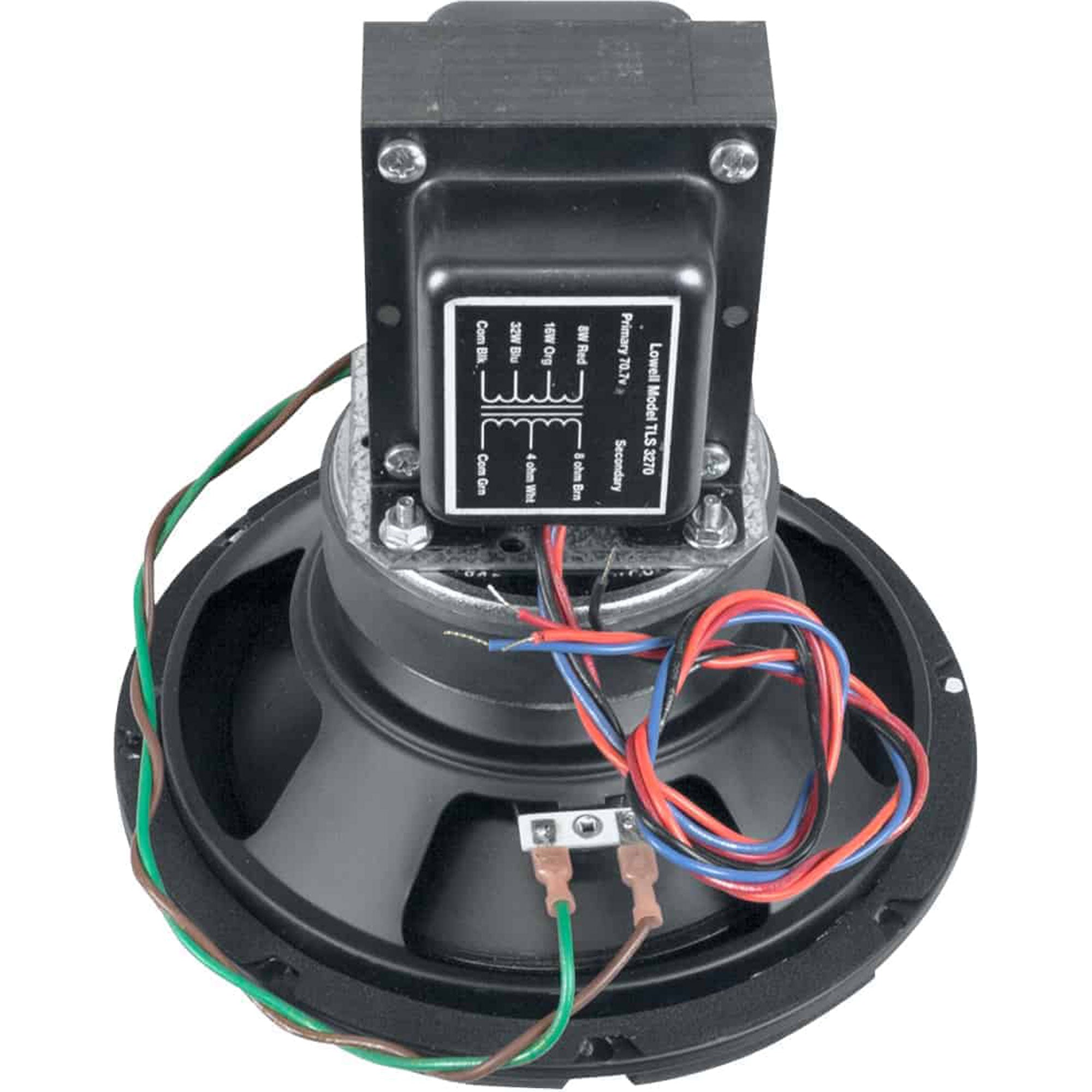 Lowell 8A50-TS3270 Premium 8" 50W Coaxial Driver (70V, 32W Transformer)