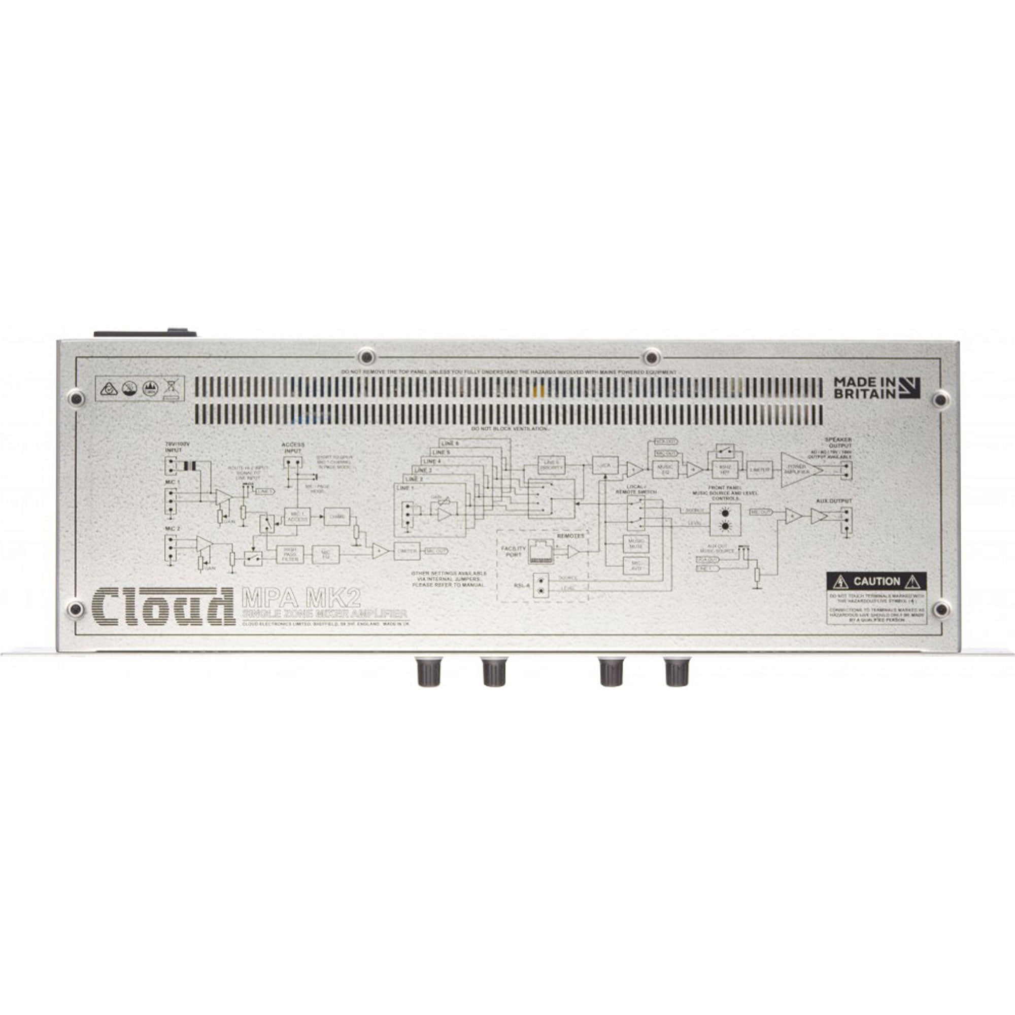 Cloud MPA120MK2 120W Integrated Mixer Amplifier