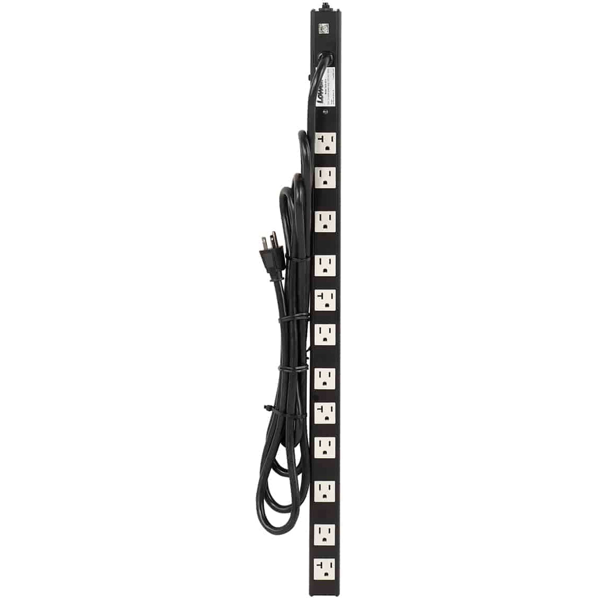 Lowell LER-3527-BAV Enclosed Rack with Accessory Bundle (35U, 27" Deep)