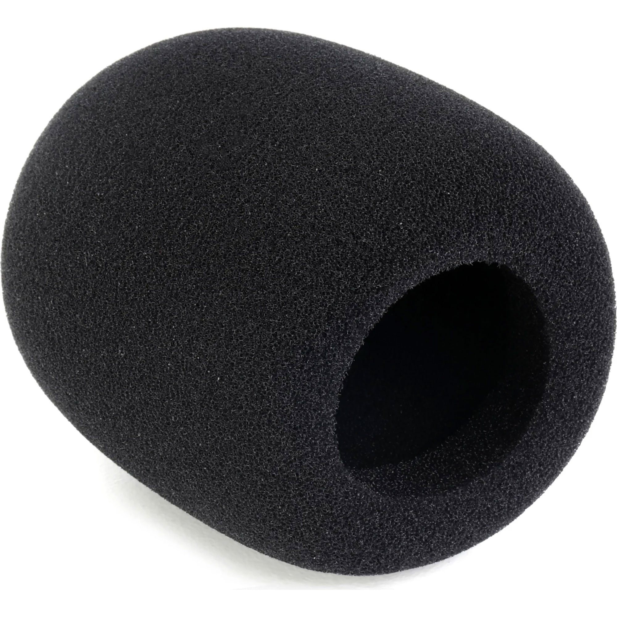 On-Stage ASWS58B5 Foam Windscreen for Handheld Microphones (Black, 5 Pack)