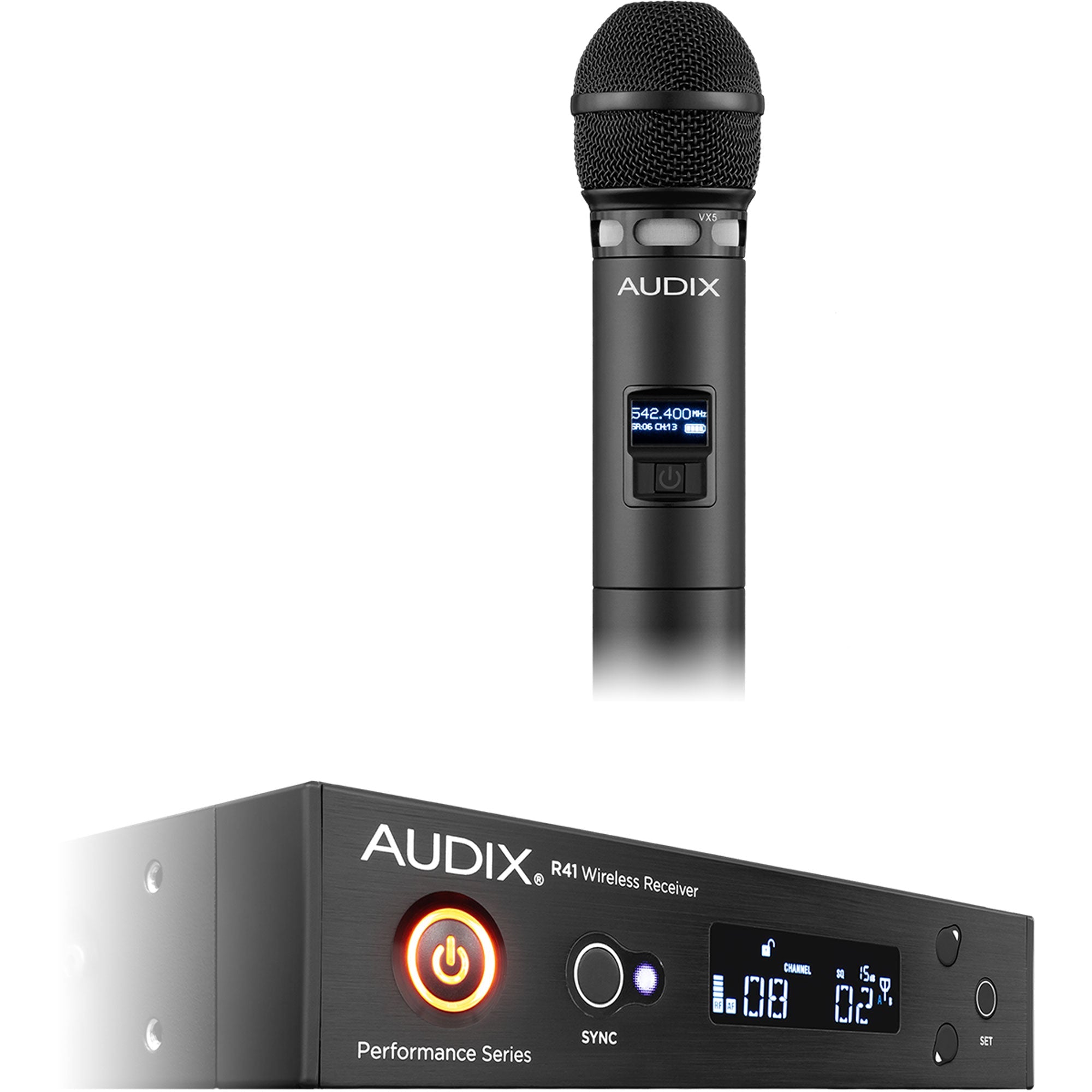 Audix AP41 VX5 Single-Channel Handheld Wireless Microphone System (554-586 MHz)