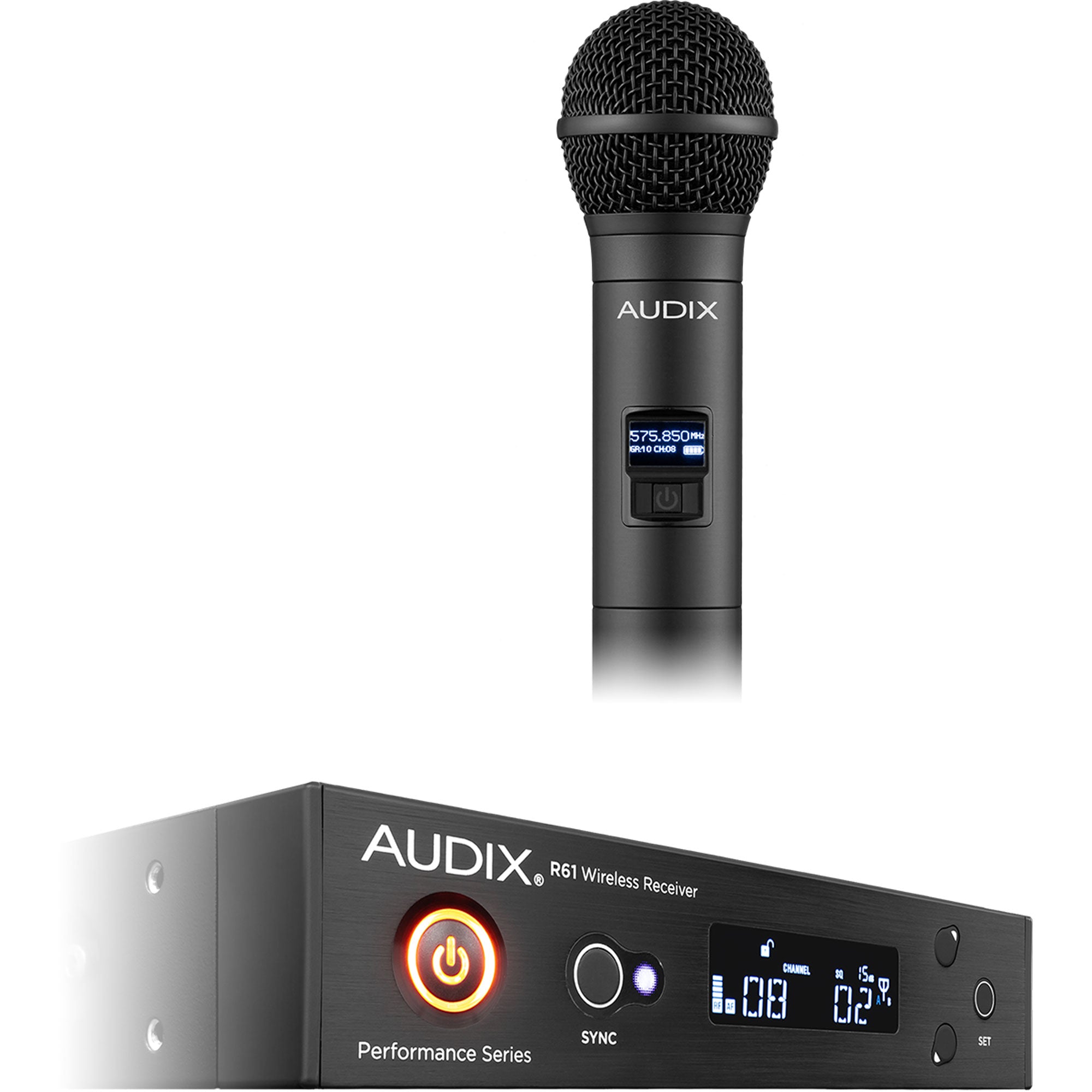 Audix AP61 OM5 Single-Channel Handheld Wireless Microphone System (522-586 MHz)