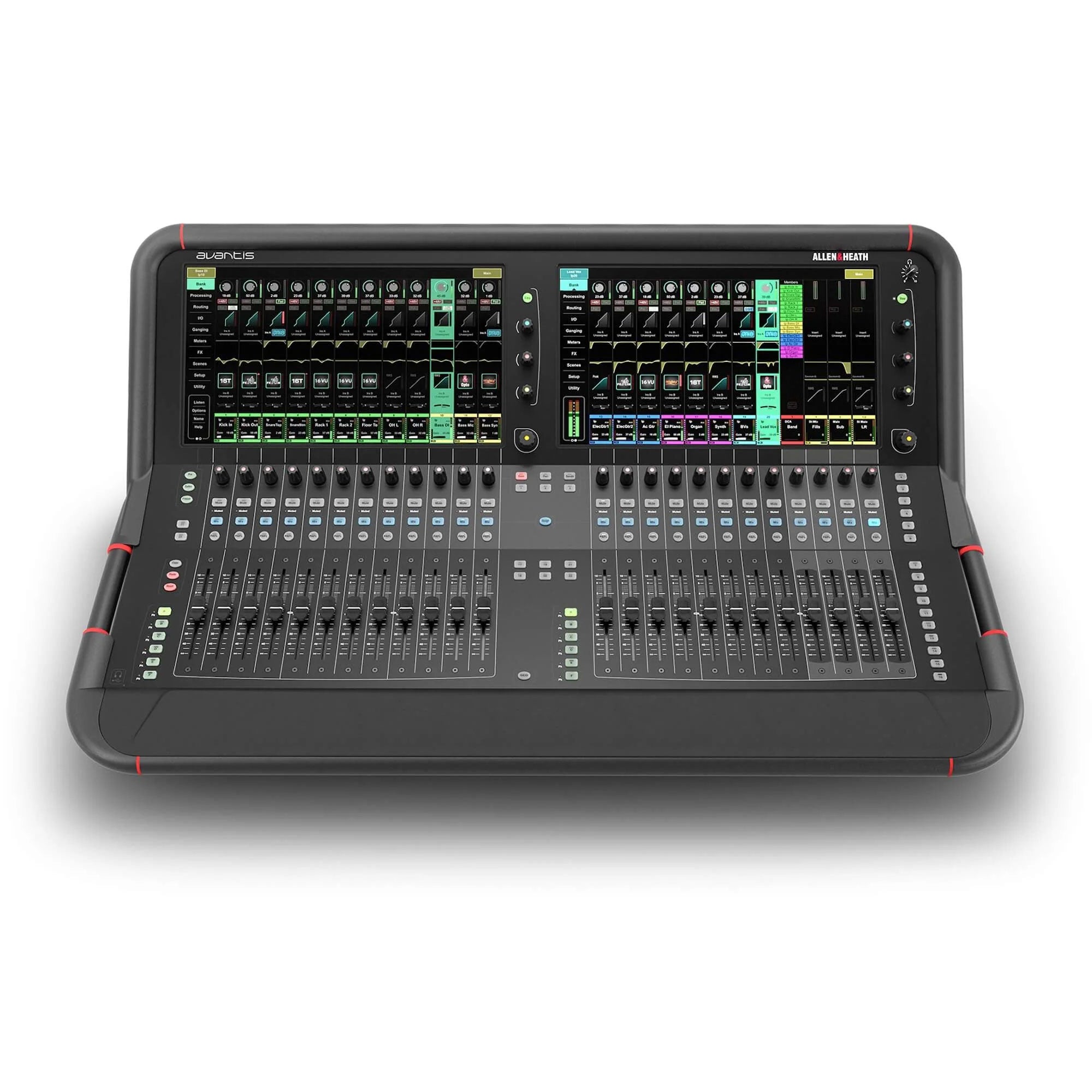 Allen & Heath Avantis 64-Channel Digital Mixer with dPack Plugins (24 Faders)