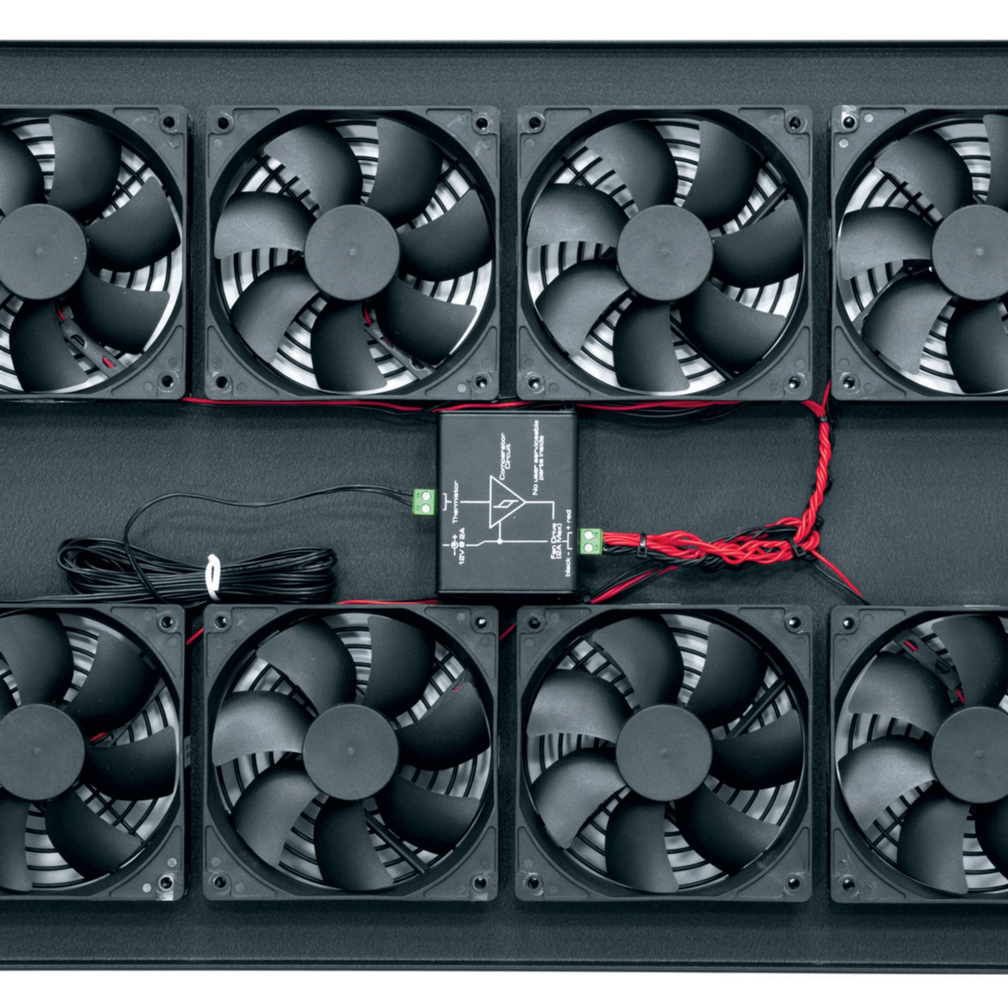 Middle Atlantic BGR-552FT-FC Fan Top with Control for BGR Racks