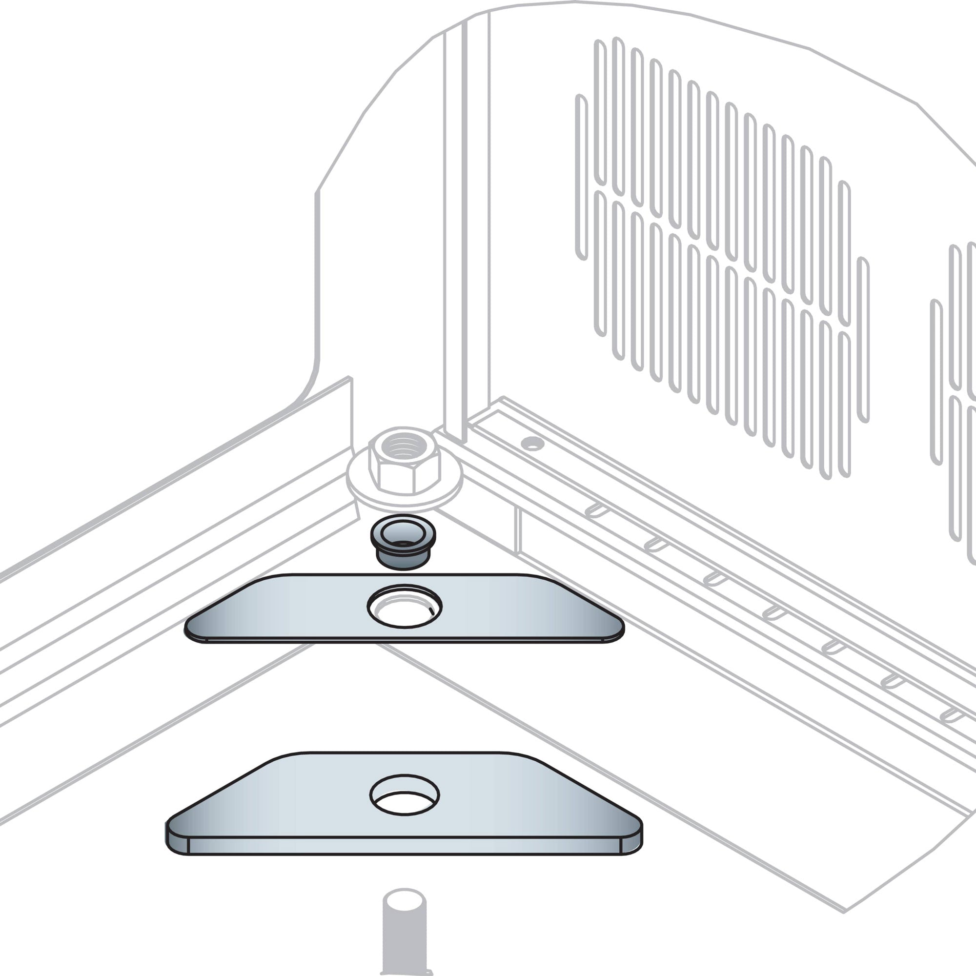 Middle Atlantic BGR-ISO Ground Isolation Kit