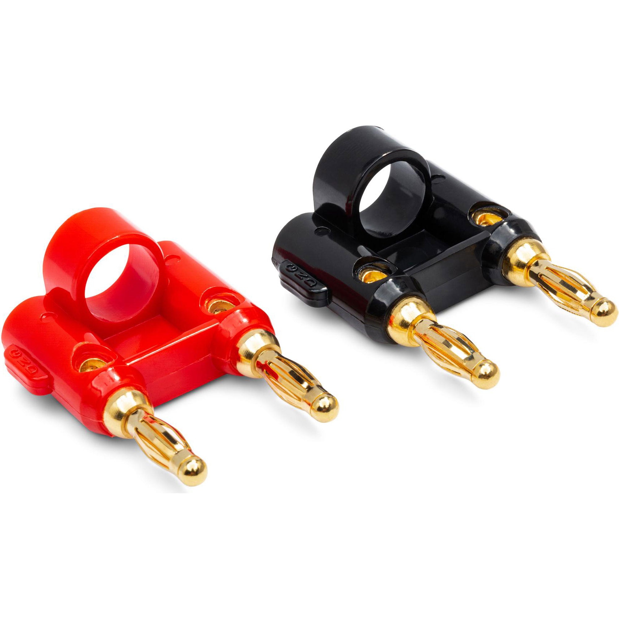 Hosa BNA-240 Dual Banana Plugs (2 Pack)