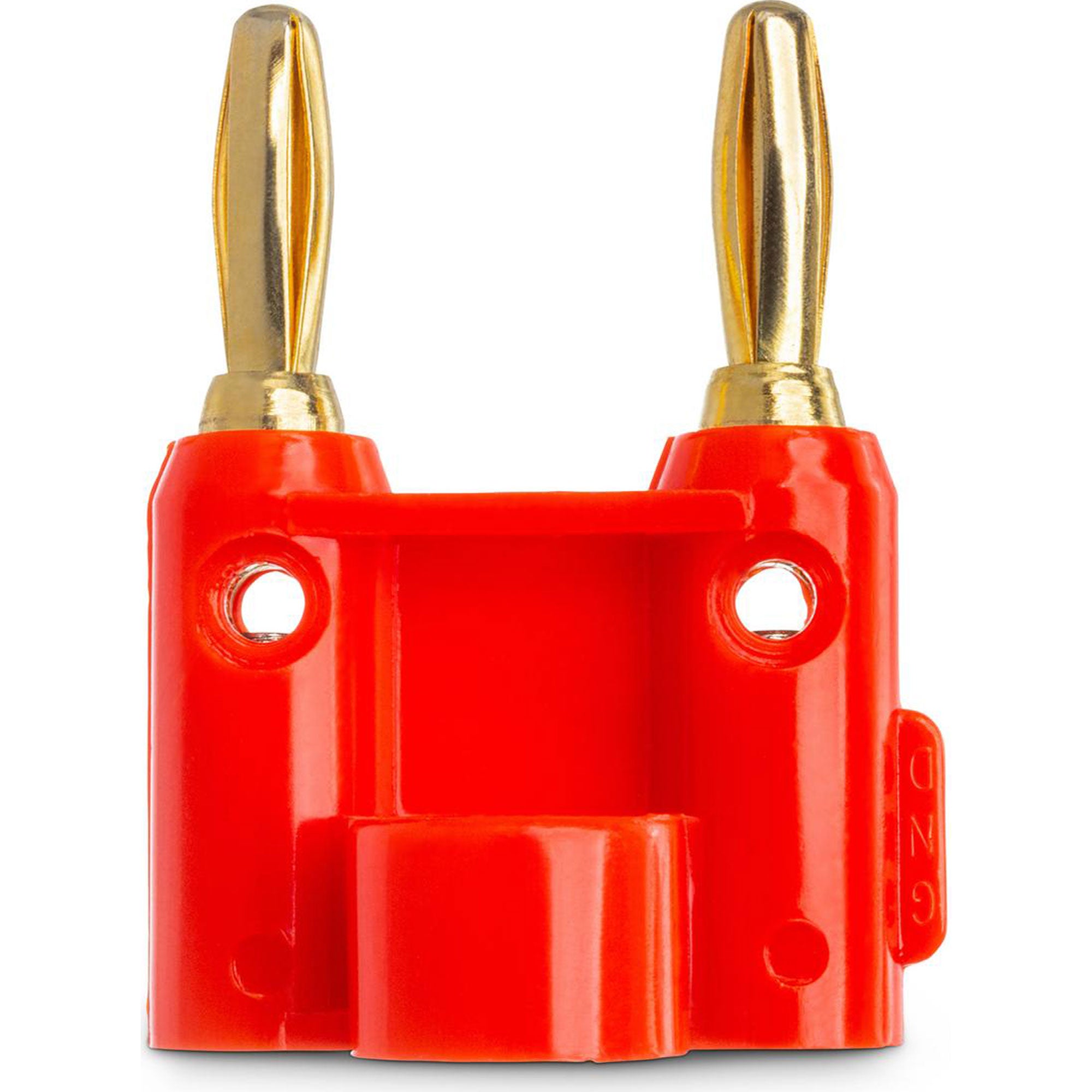 Hosa BNA-240 Dual Banana Plug (Red)