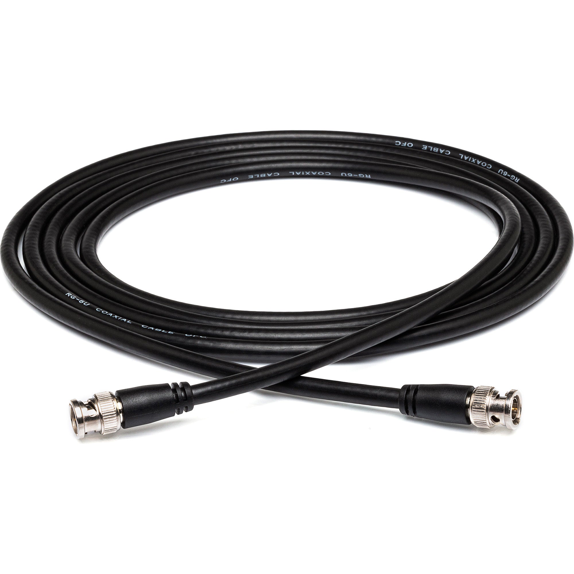 Hosa BNC-06 BNC to BNC 75-Ohm RG-6/U Coax Cable (25')