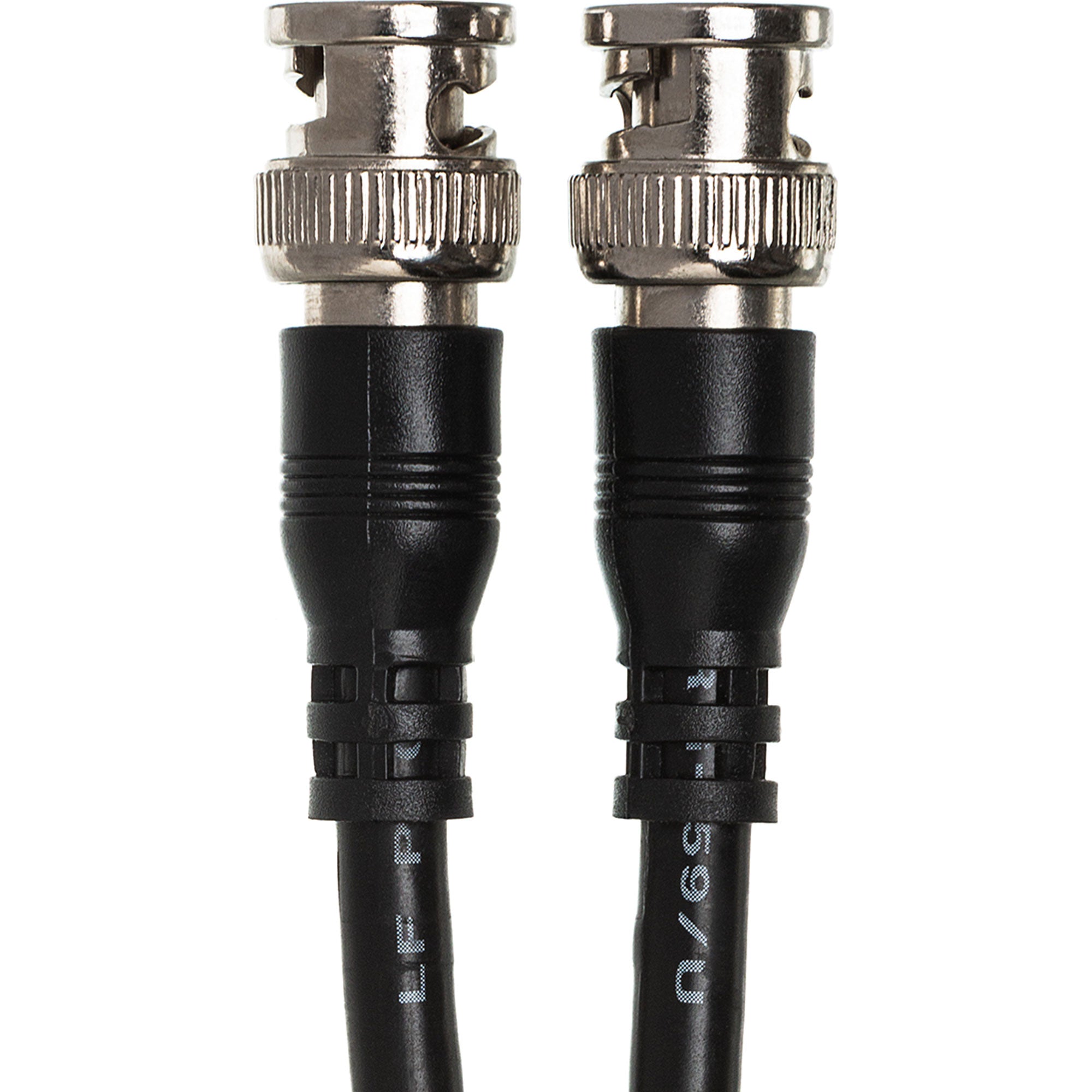 Hosa BNC-59 BNC to BNC 75-Ohm RG-59/U Coax Cable (3')