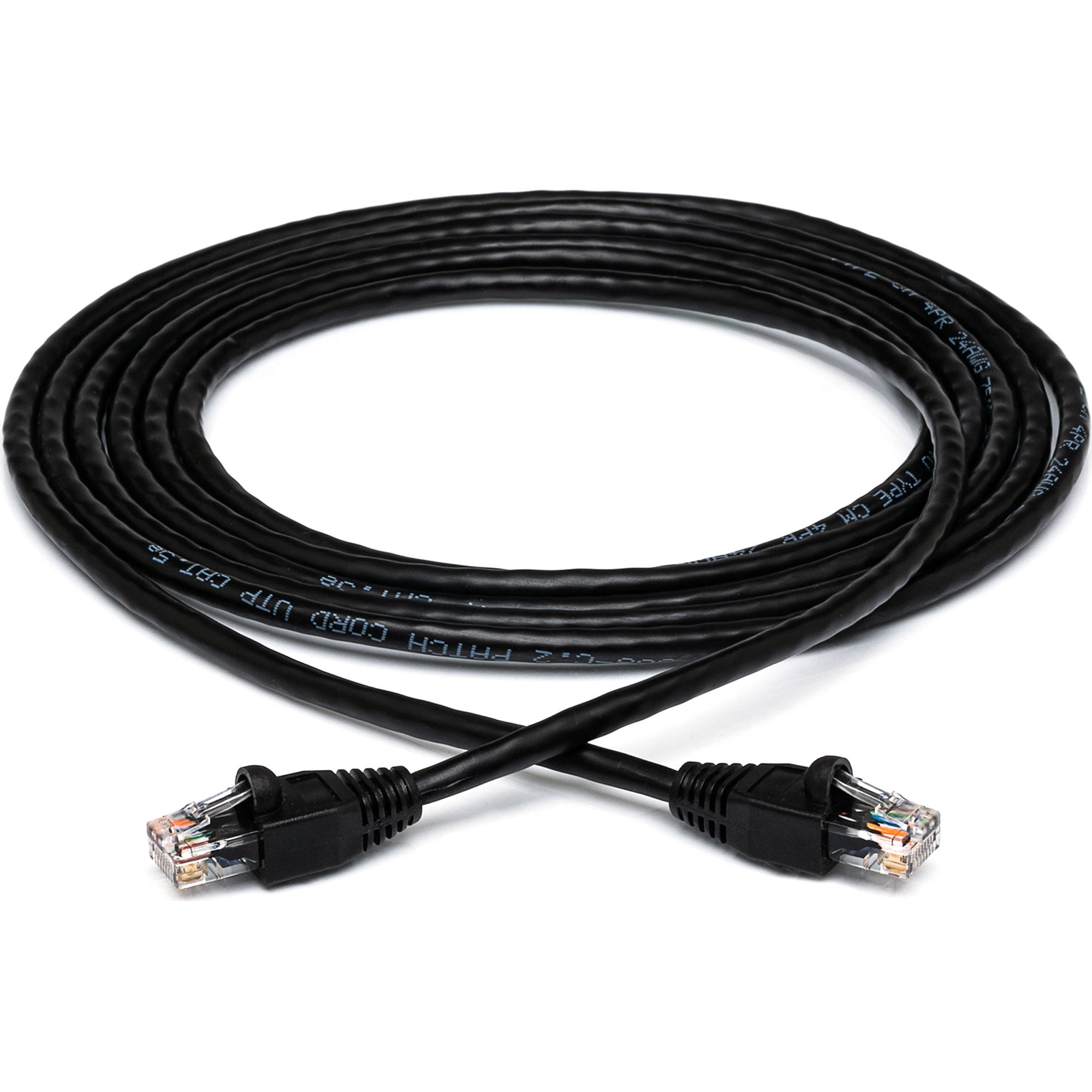 Hosa CAT-5100BK Cat5e 10/100 Base-T RJ-45 Ethernet Cable (100', Black)