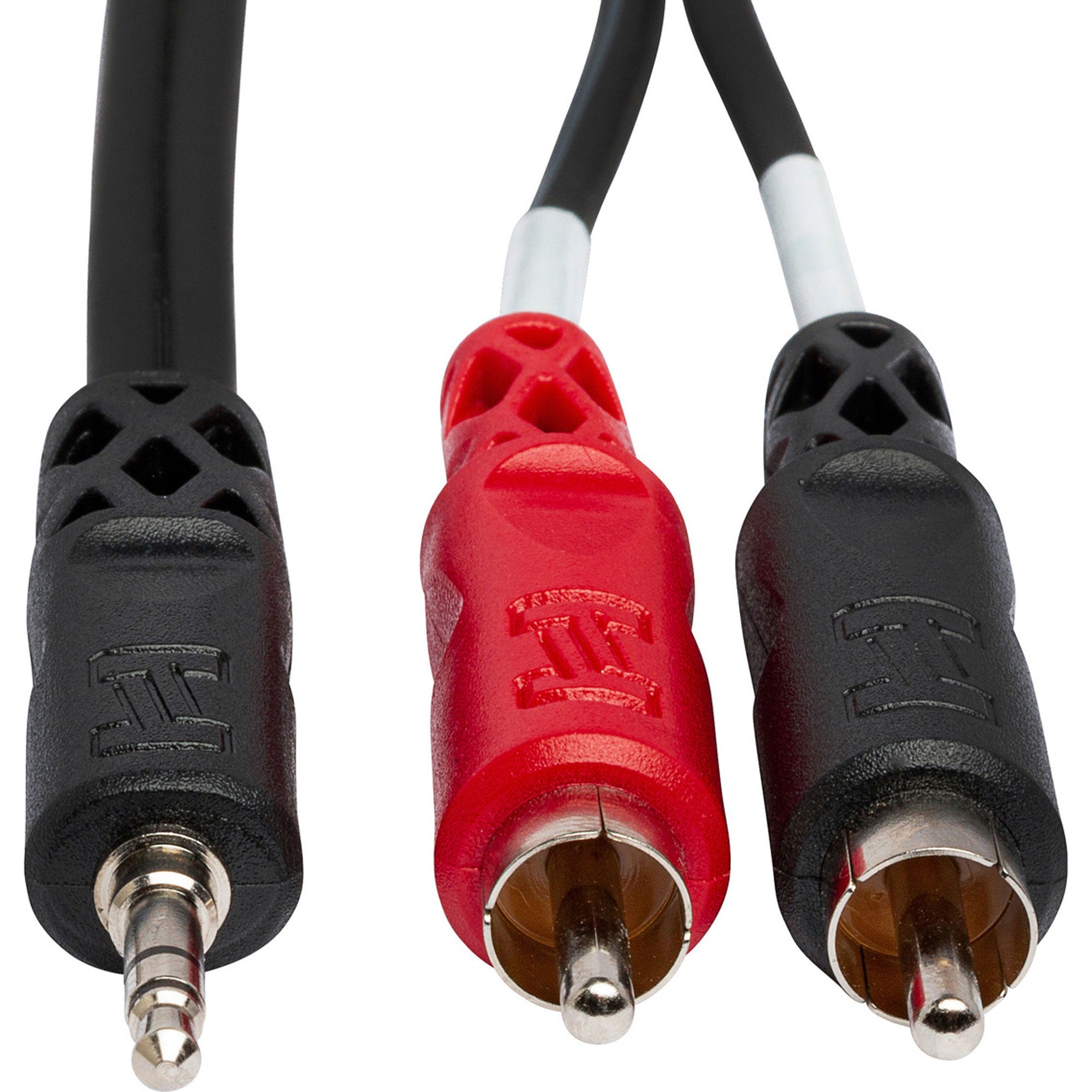 Hosa CMR-206 3.5mm TRS to Dual RCA Stereo Breakout Cable (6')