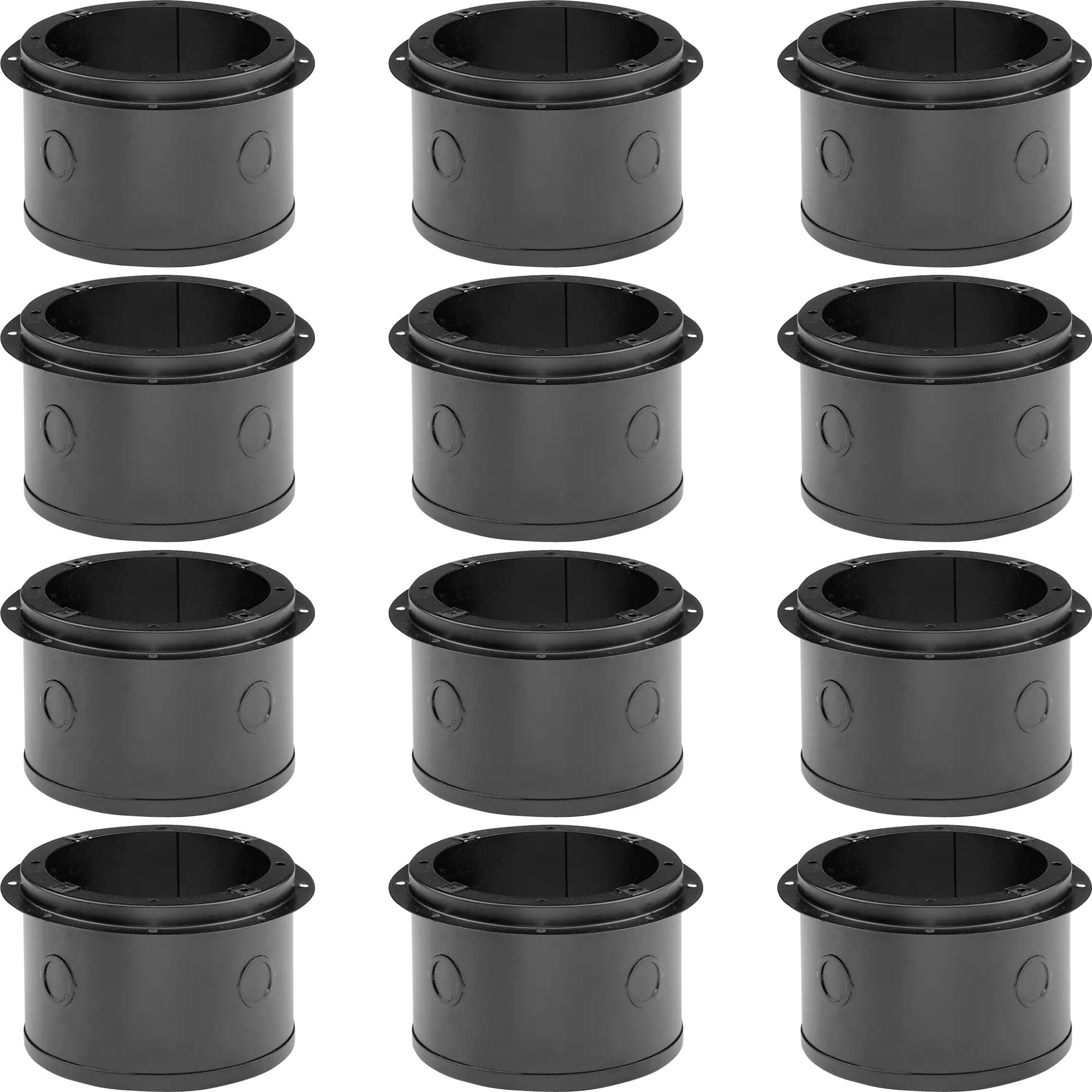 Lowell CP4 Steel Enclosure with Flange for 4" Speaker, Recessed (12 Pack)