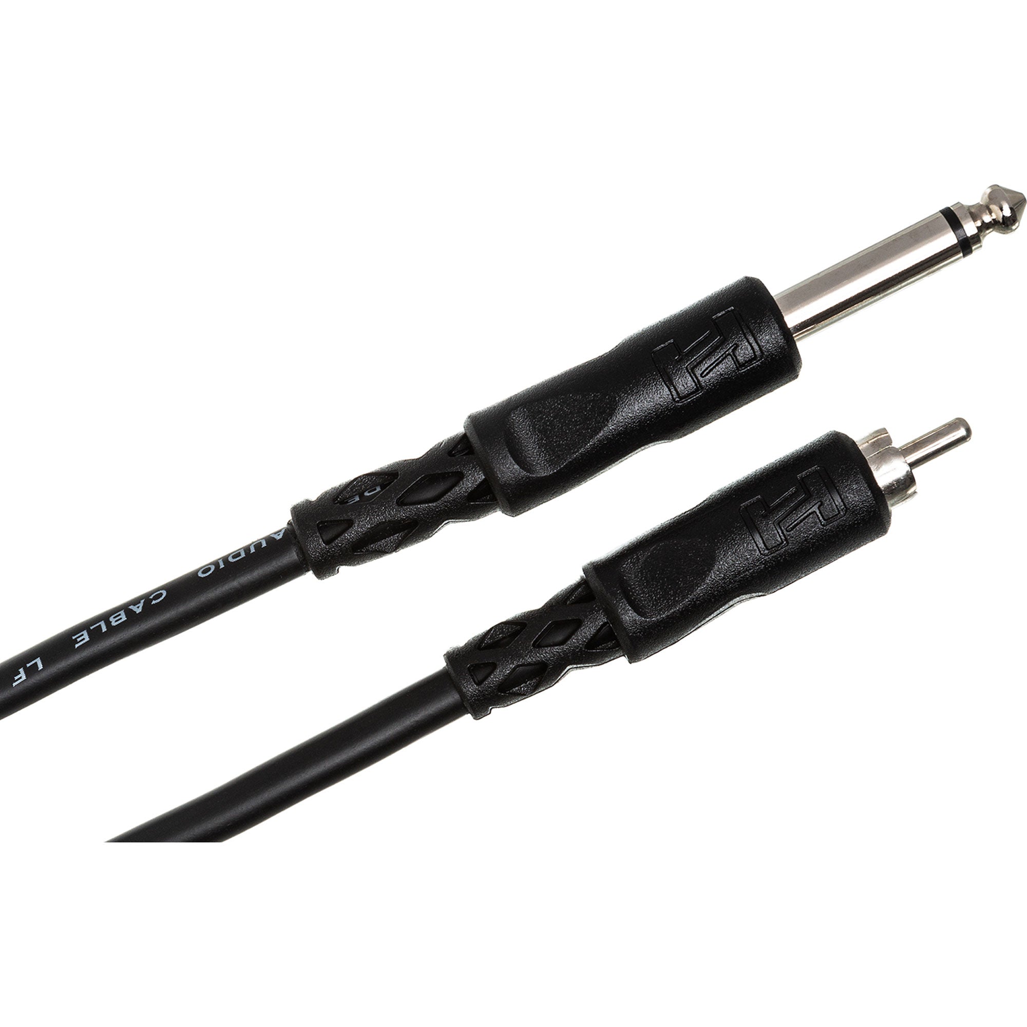 Hosa CPR-110 1/4" to RCA Unbalanced Interconnect Cable (10')