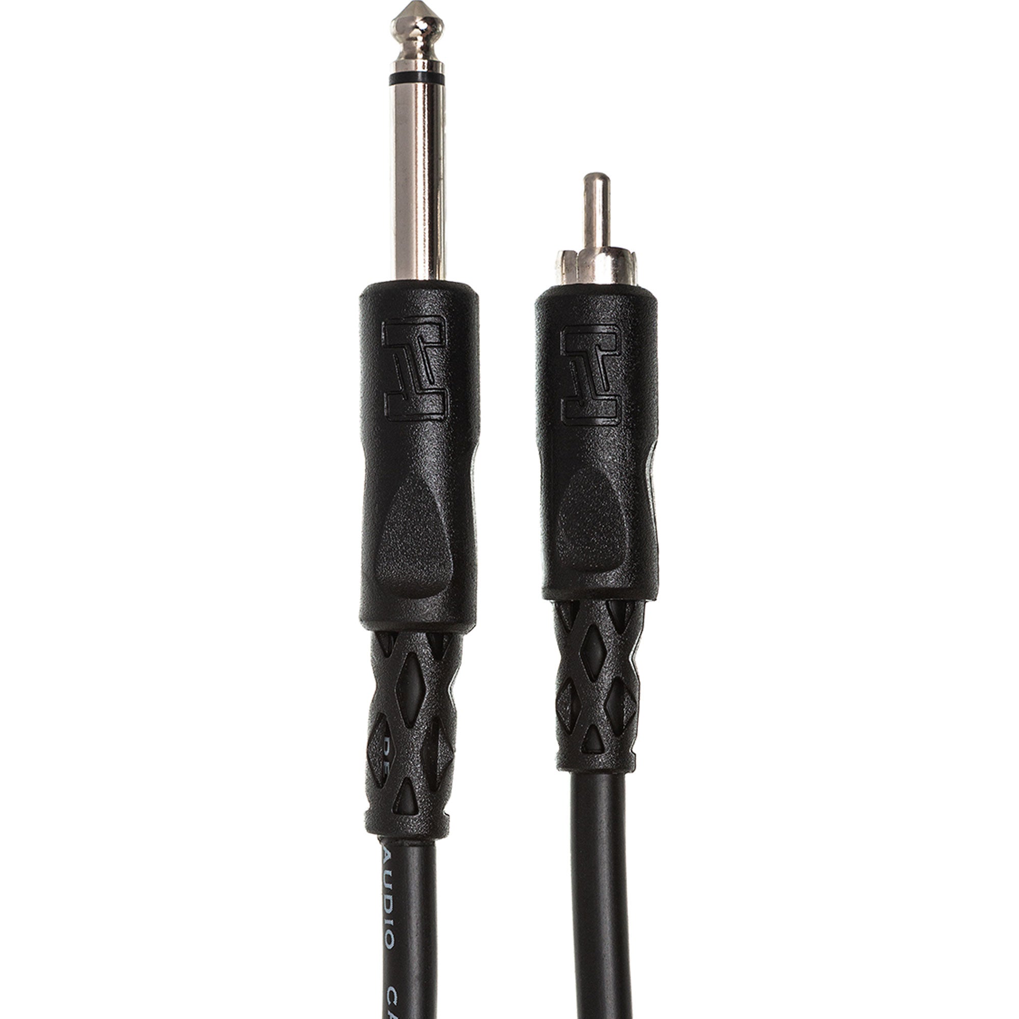 Hosa CPR-105 1/4" to RCA Unbalanced Interconnect Cable (5')