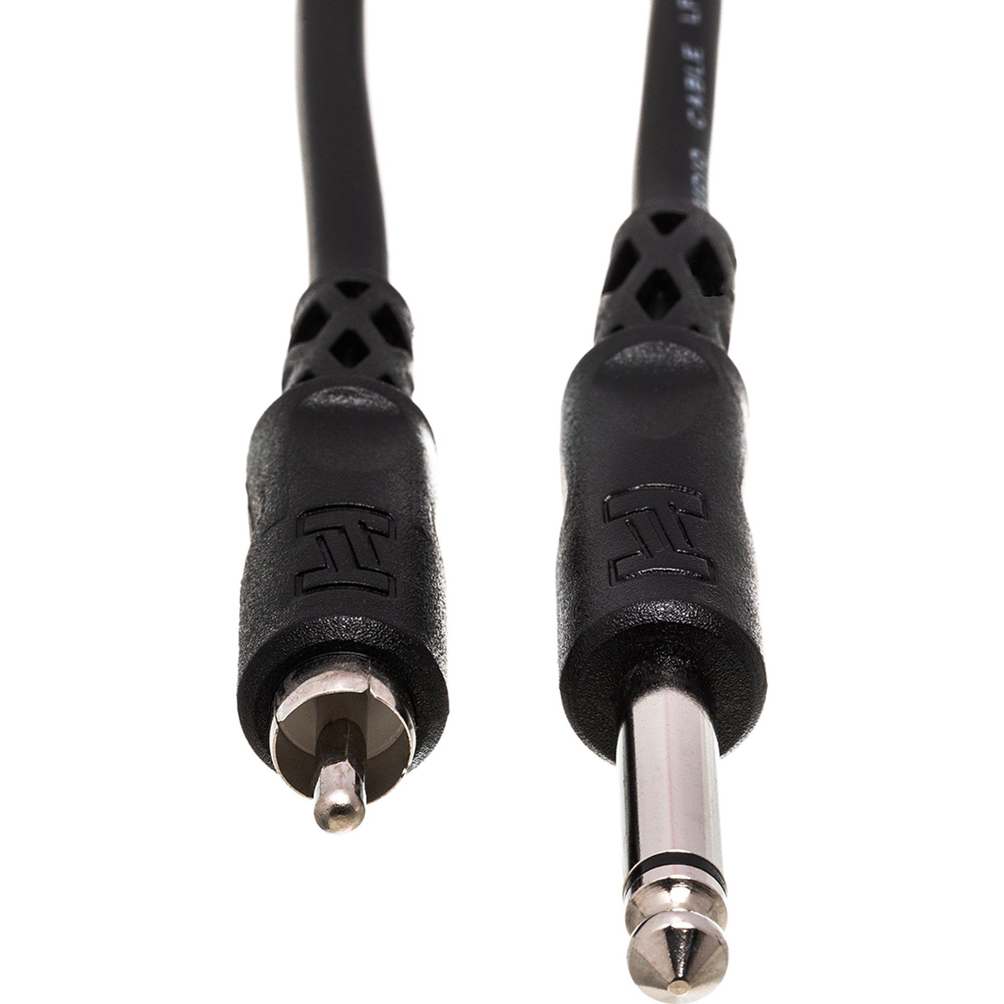 Hosa CPR-105 1/4" to RCA Unbalanced Interconnect Cable (5')