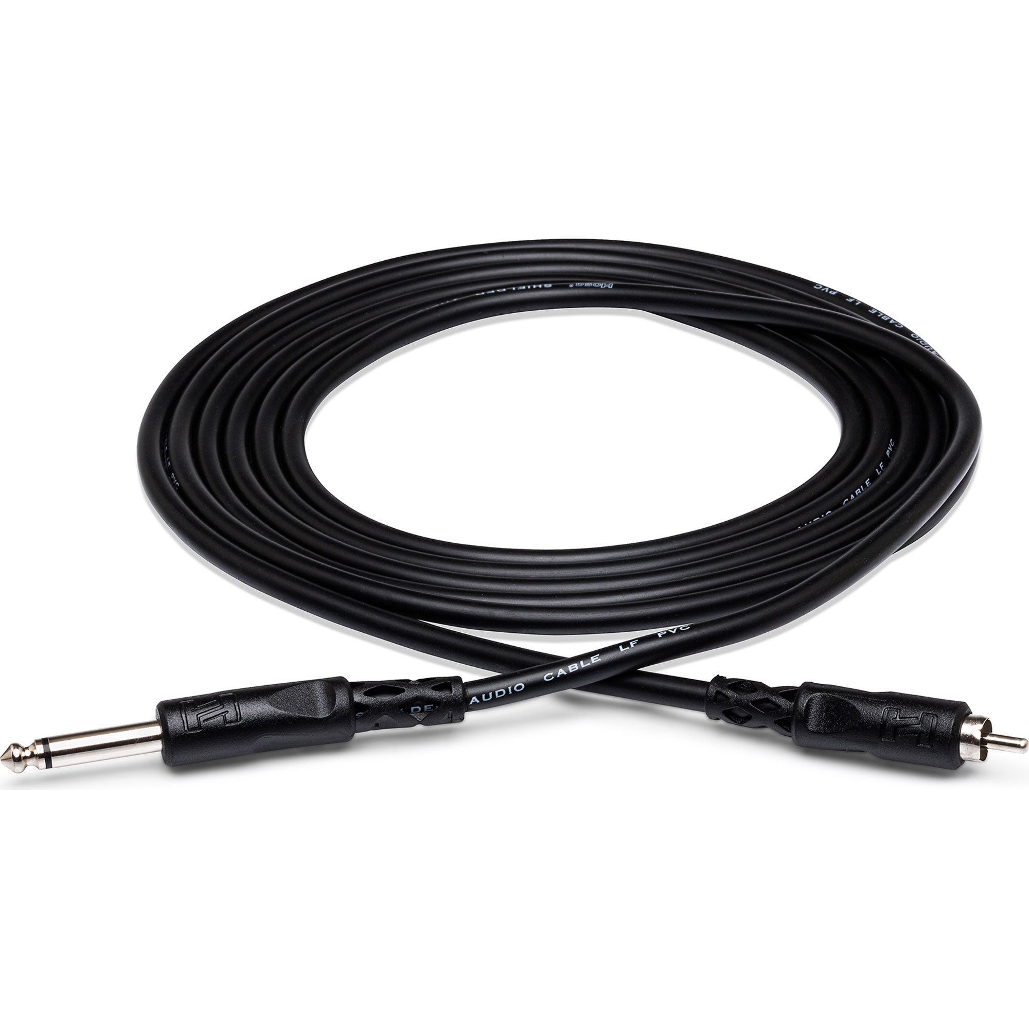 Hosa CPR-105 1/4" to RCA Unbalanced Interconnect Cable (5')