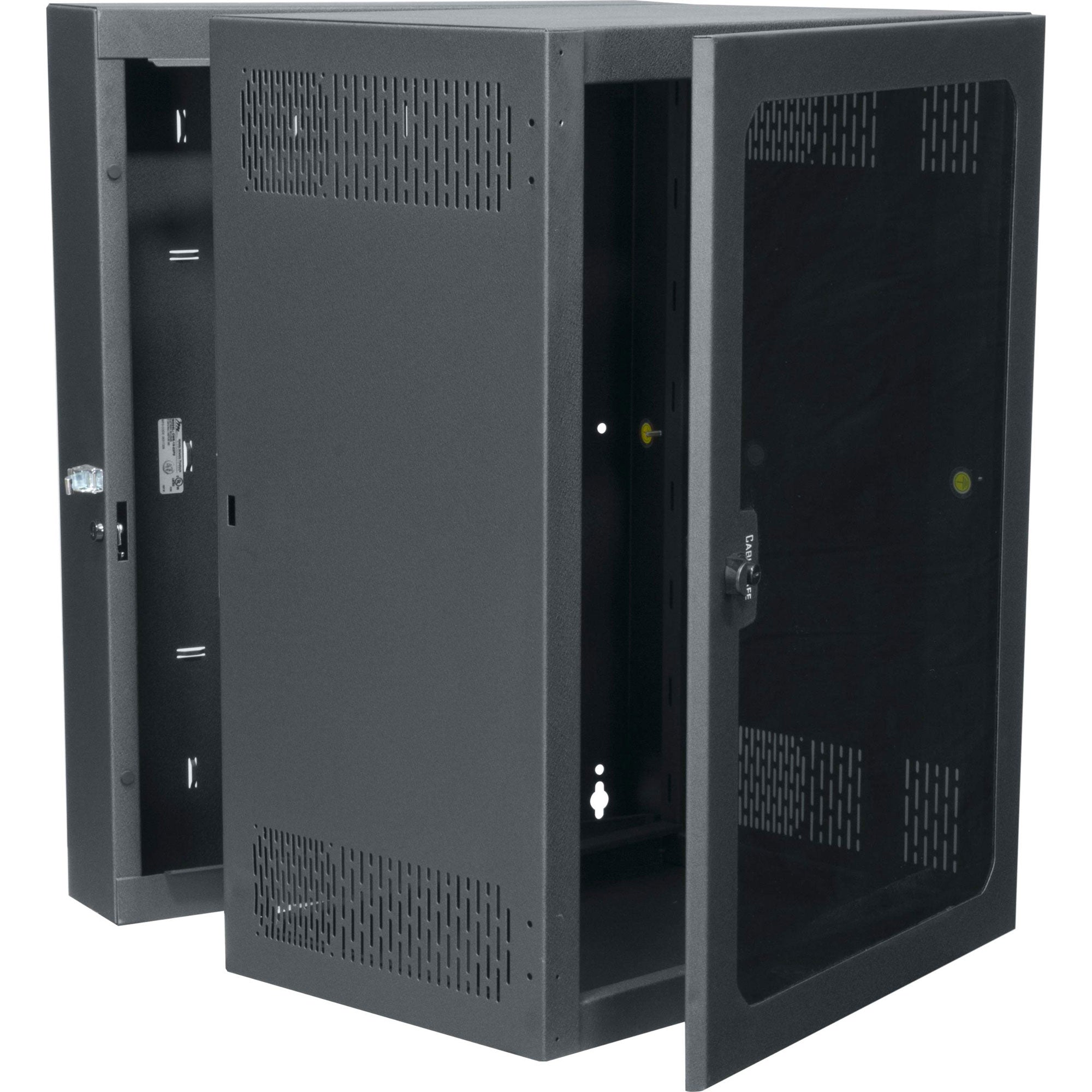 Middle Atlantic CWR-18-17PD CableSafe Wall Mount Rack 18U