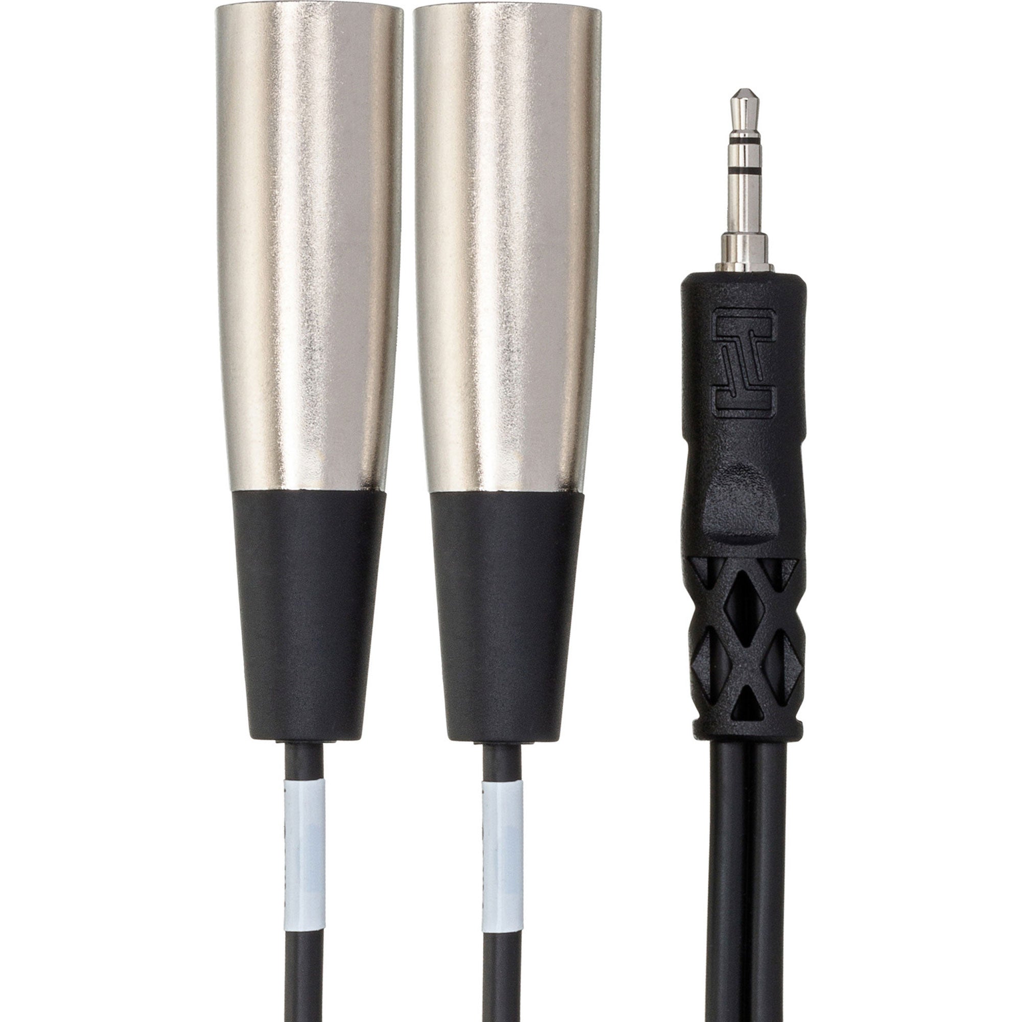 Hosa CYX-403M 3.5mm TRS to Dual XLR3M Stereo Breakout Cable (10')