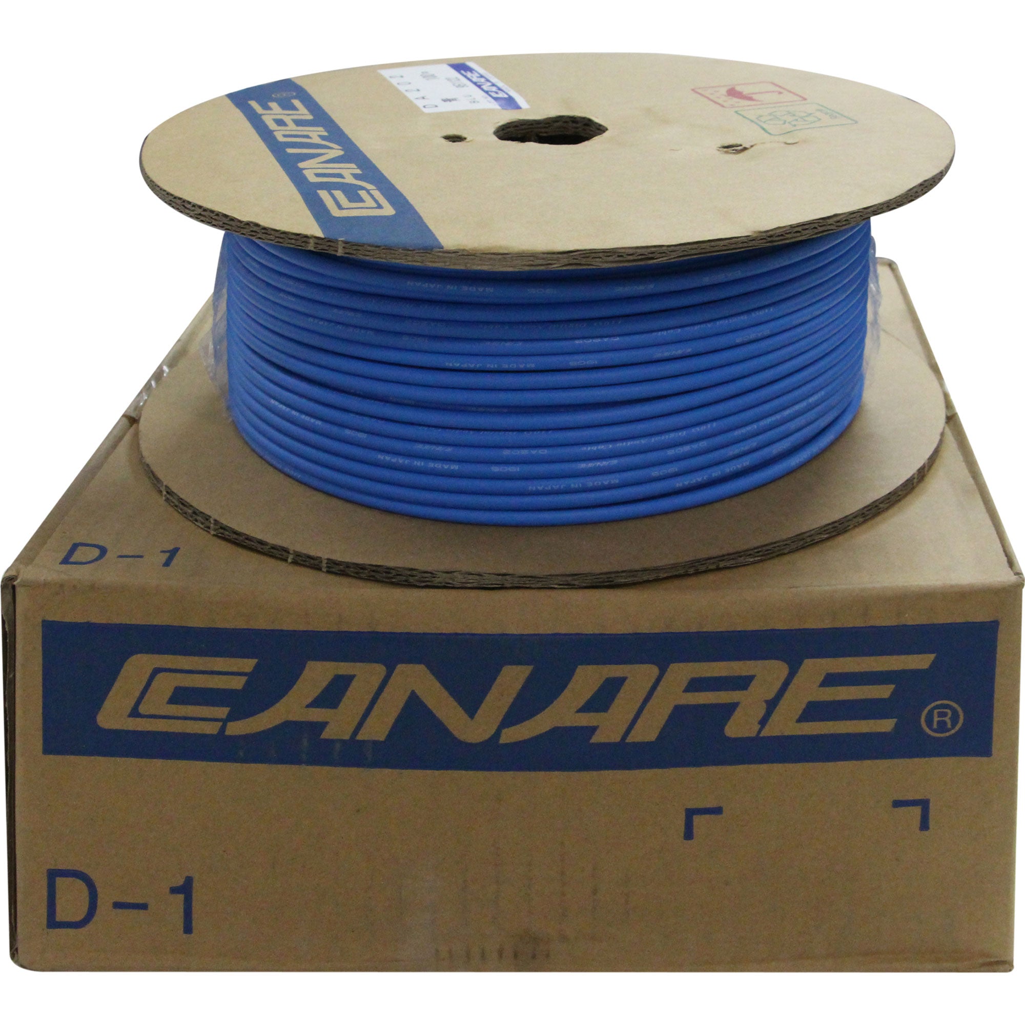 Canare DA202 110 Ohm AES/EBU Digital Audio Cable (Blue, 328'/100m)