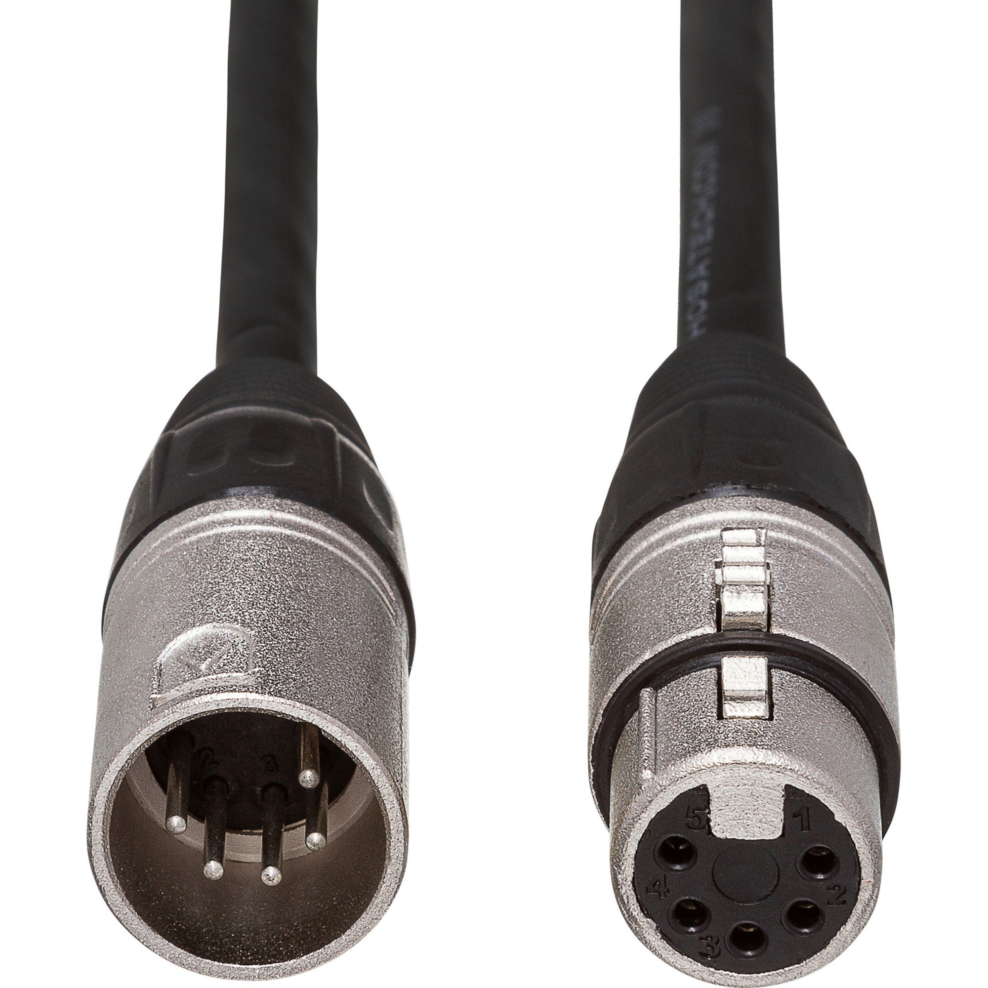 Hosa DMX-005 DMX512 5-Pin Male to Female Cable (5')