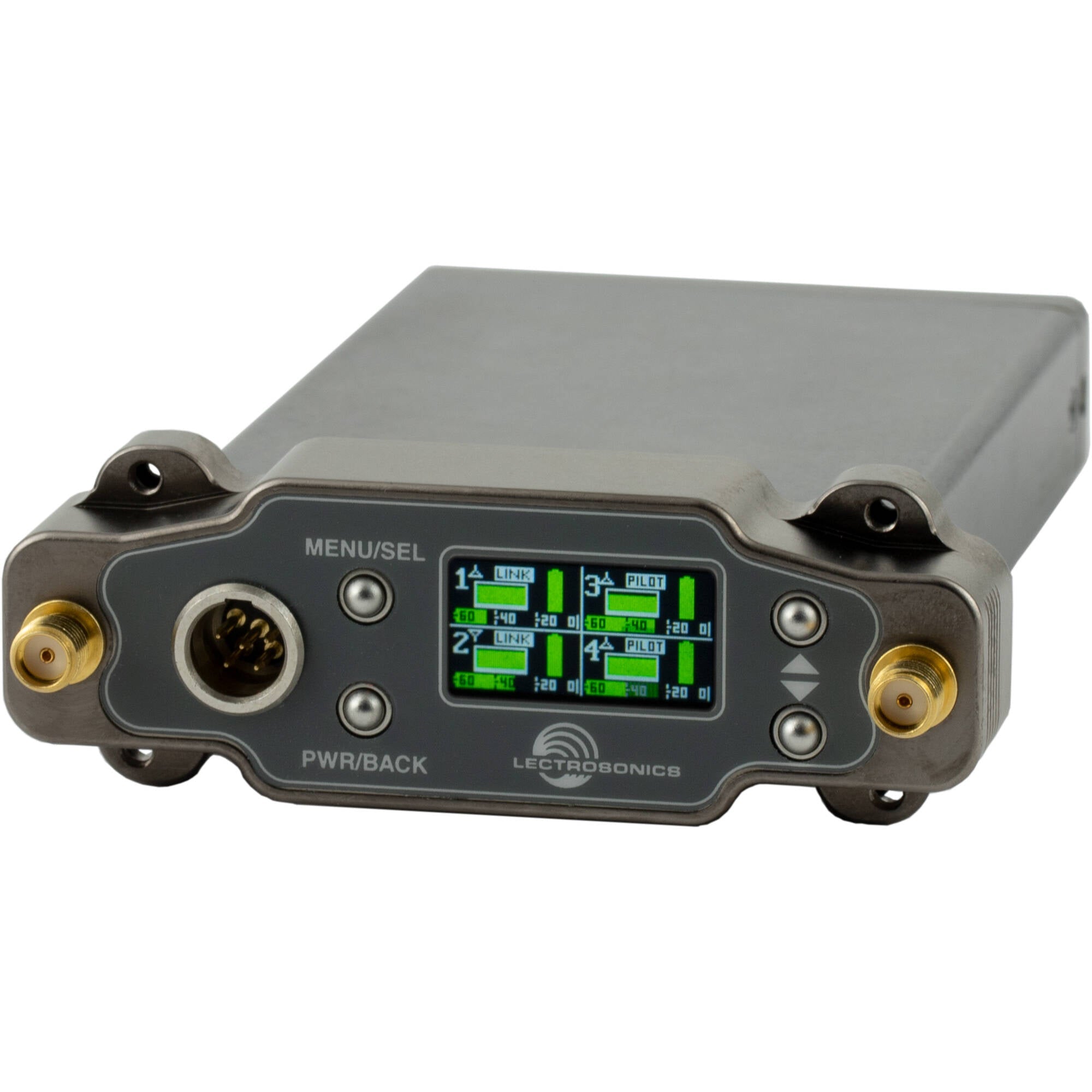 Lectrosonics DSR4 4-Channel Digital Slot Receiver (A1/B1: 470-614 MHz)