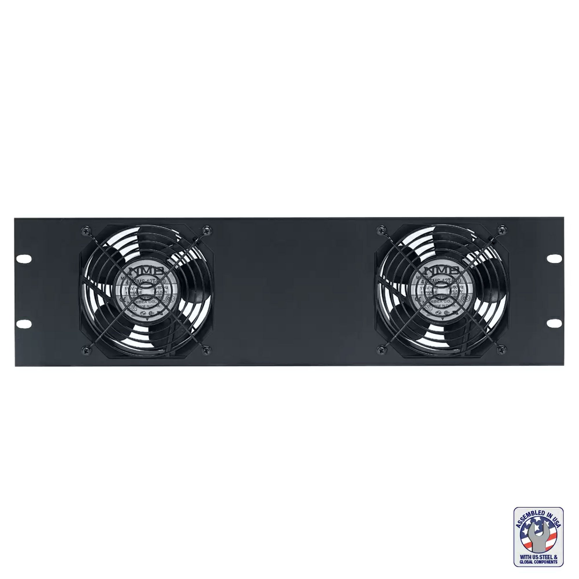 Lowell FW2-3T Whisper Fan Panel with 2 Fans (Thermo Cord)