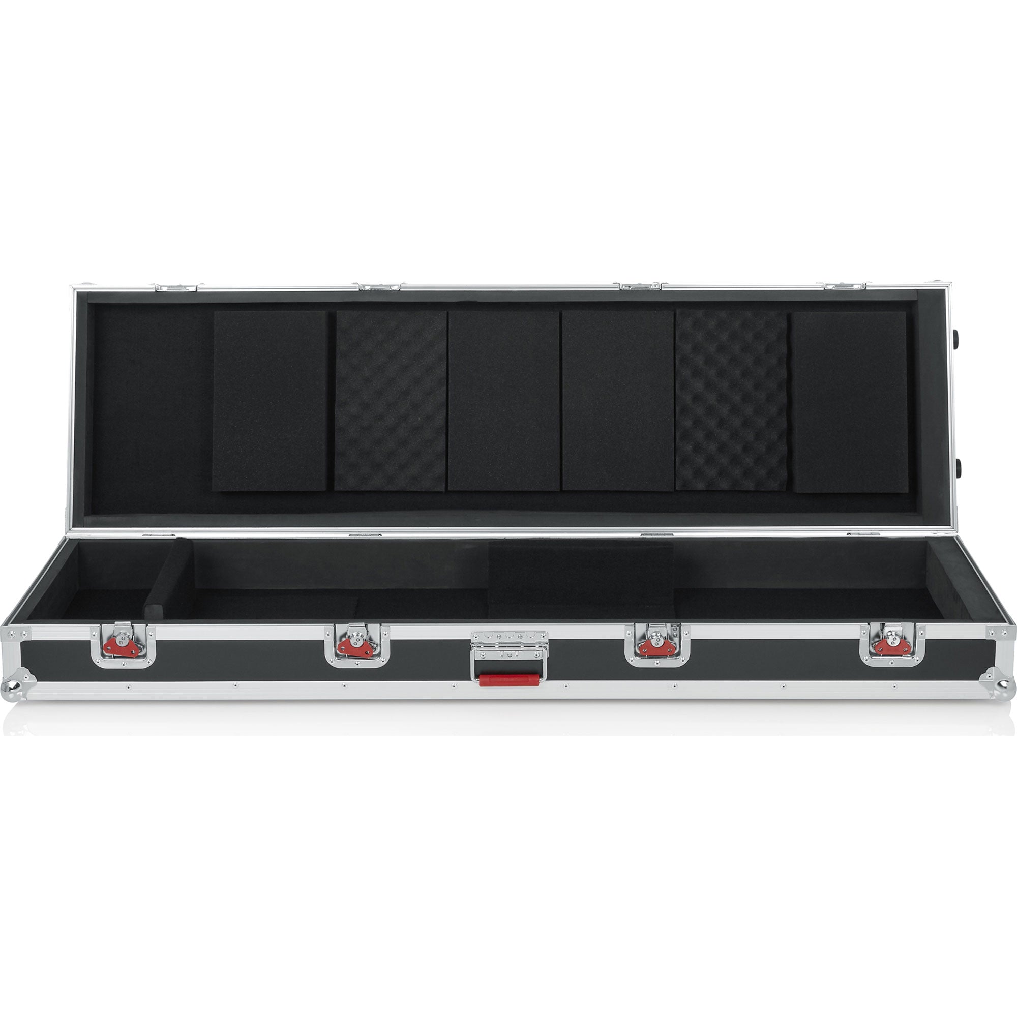 Gator Cases G-TOUR-88V2SL Slim 88 Note Keyboard Road Case with Wheels