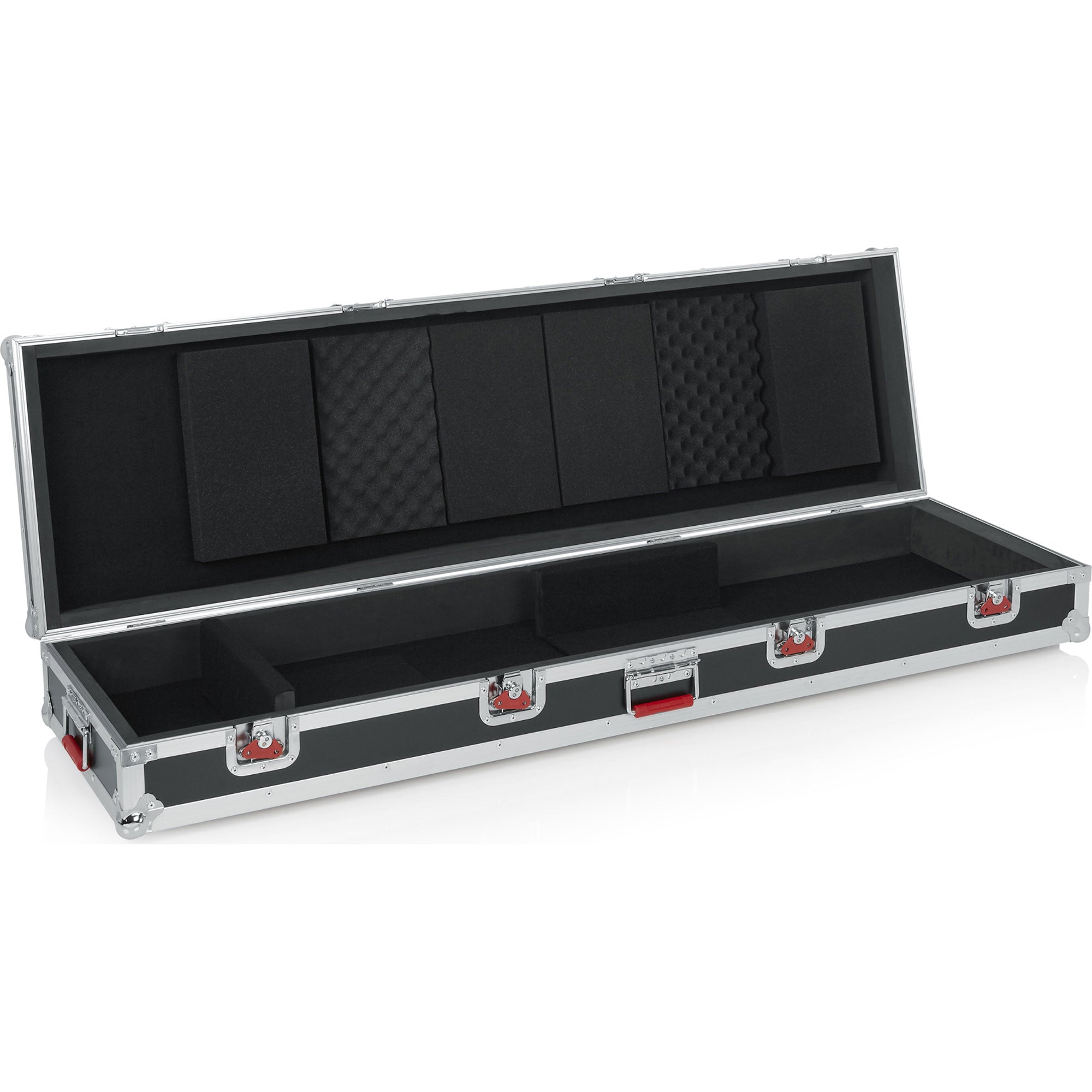 Gator Cases G-TOUR-88V2SL Slim 88 Note Keyboard Road Case with Wheels