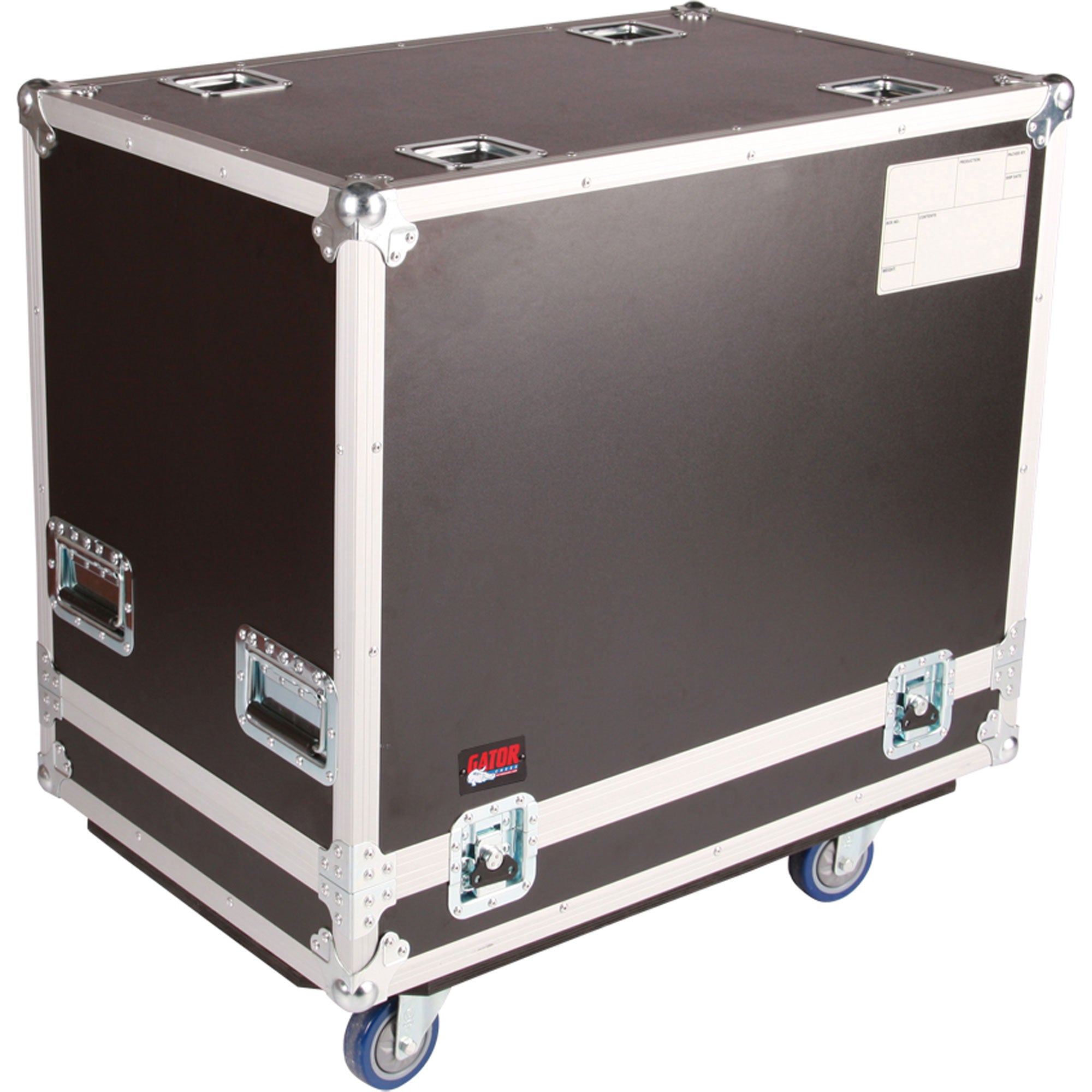 Gator Cases G-TOUR SPKR-215 Tour Style Transporter for Two 15" Speakers