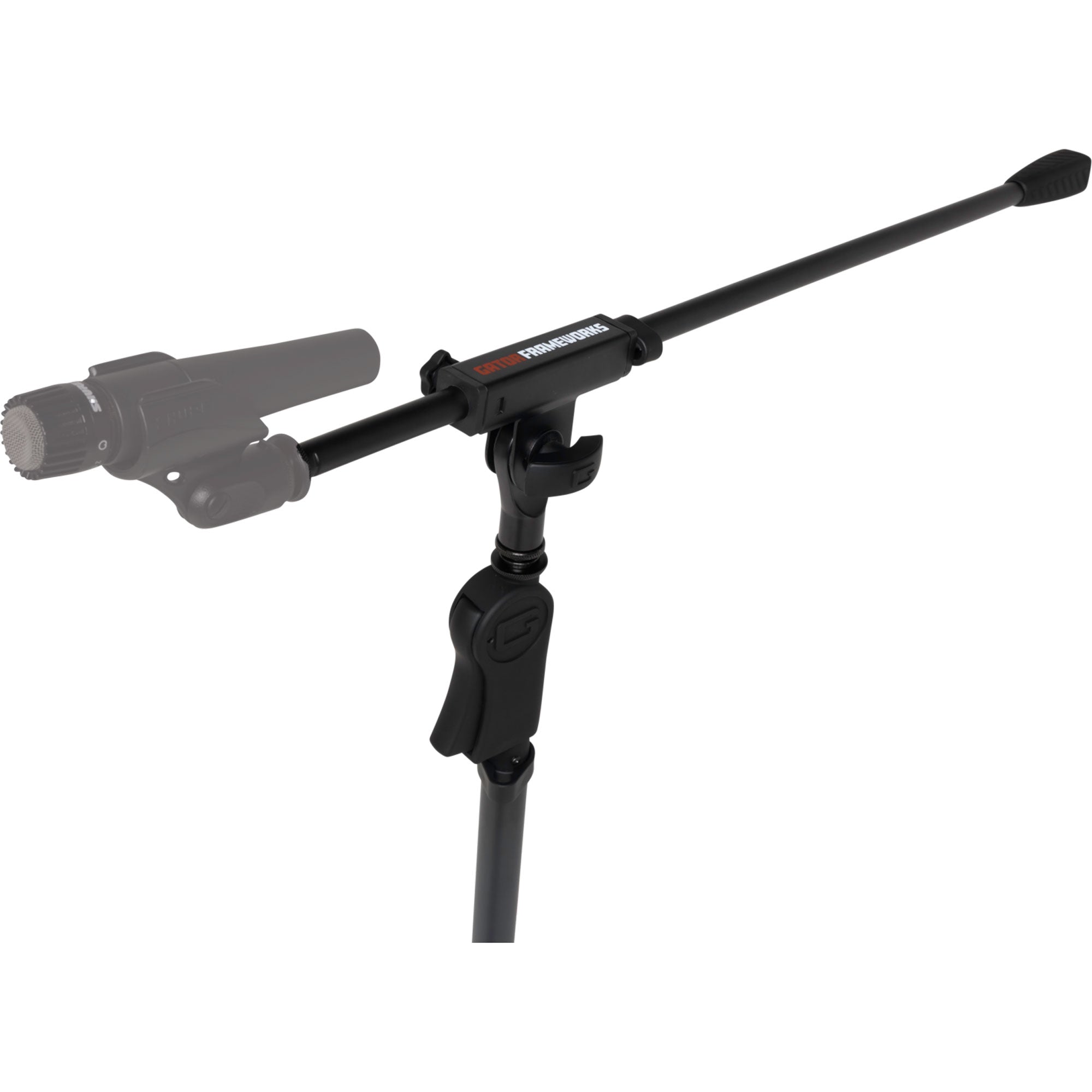 Gator Frameworks GFW-MIC-2110 Deluxe Tripod Mic Stand with Single Section Boom