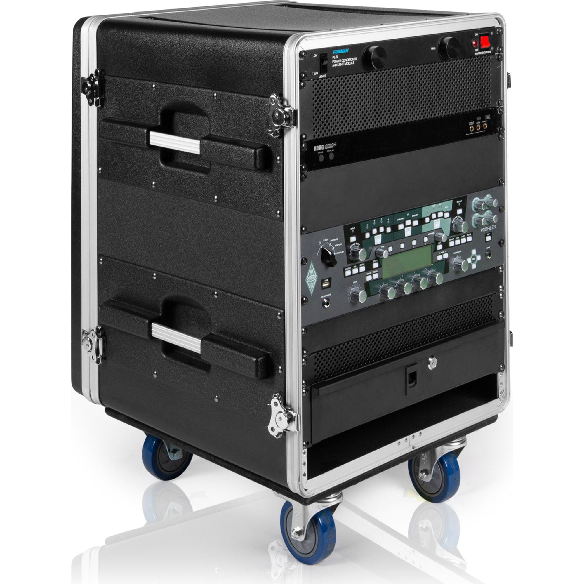 Gator Cases GRC-BASE-14 Rack Base with Casters (14U)