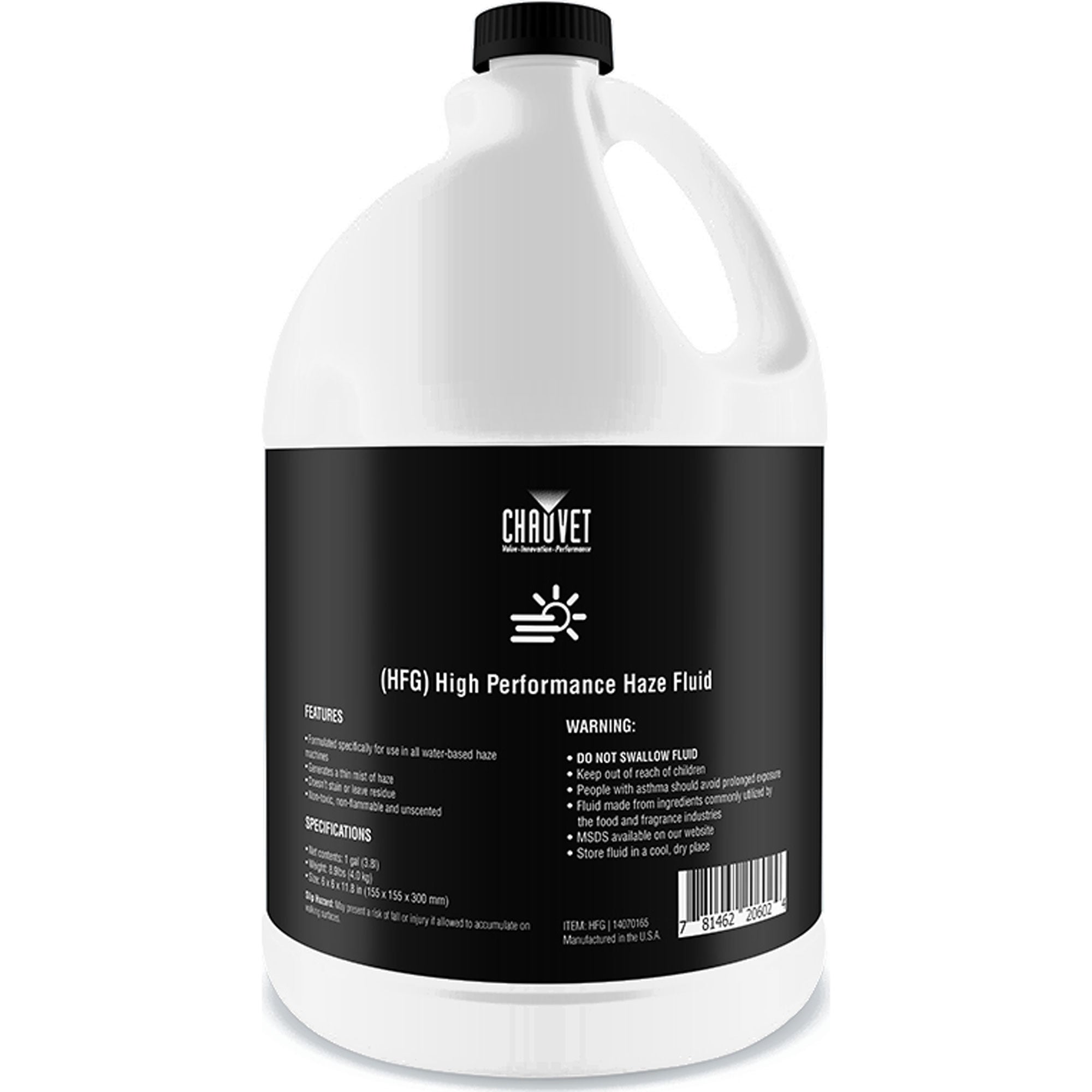 Chauvet DJ HFG High Performance Haze Fluid (1 Gallon)