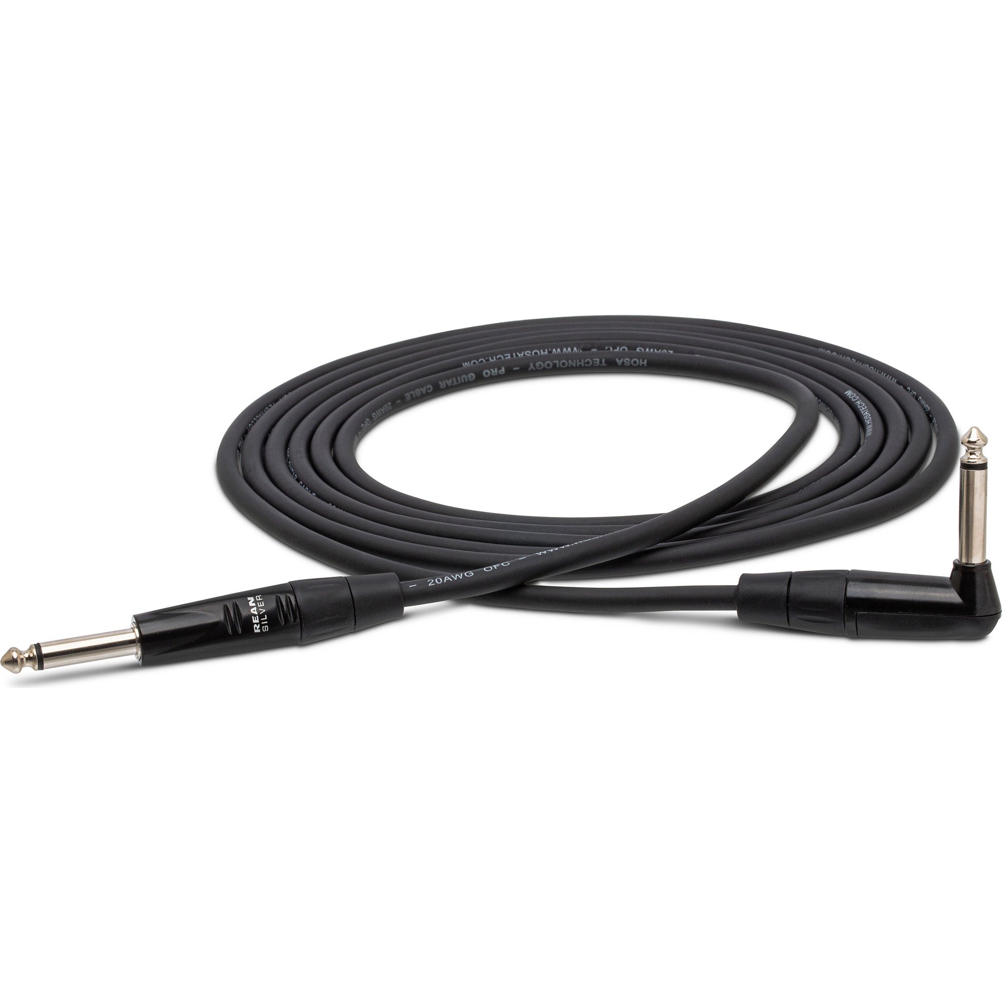 Hosa HGTR-025R Pro Right-Angle Guitar Cable (25')