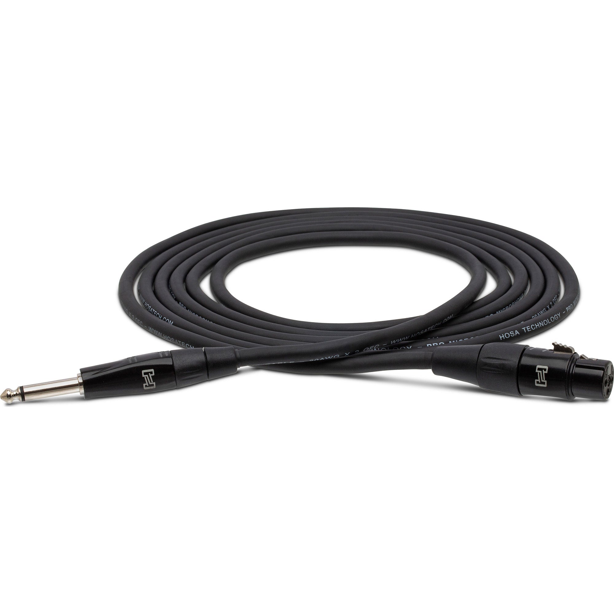 Hosa HMIC-005HZ Pro XLR-TS Microphone Cable (5')