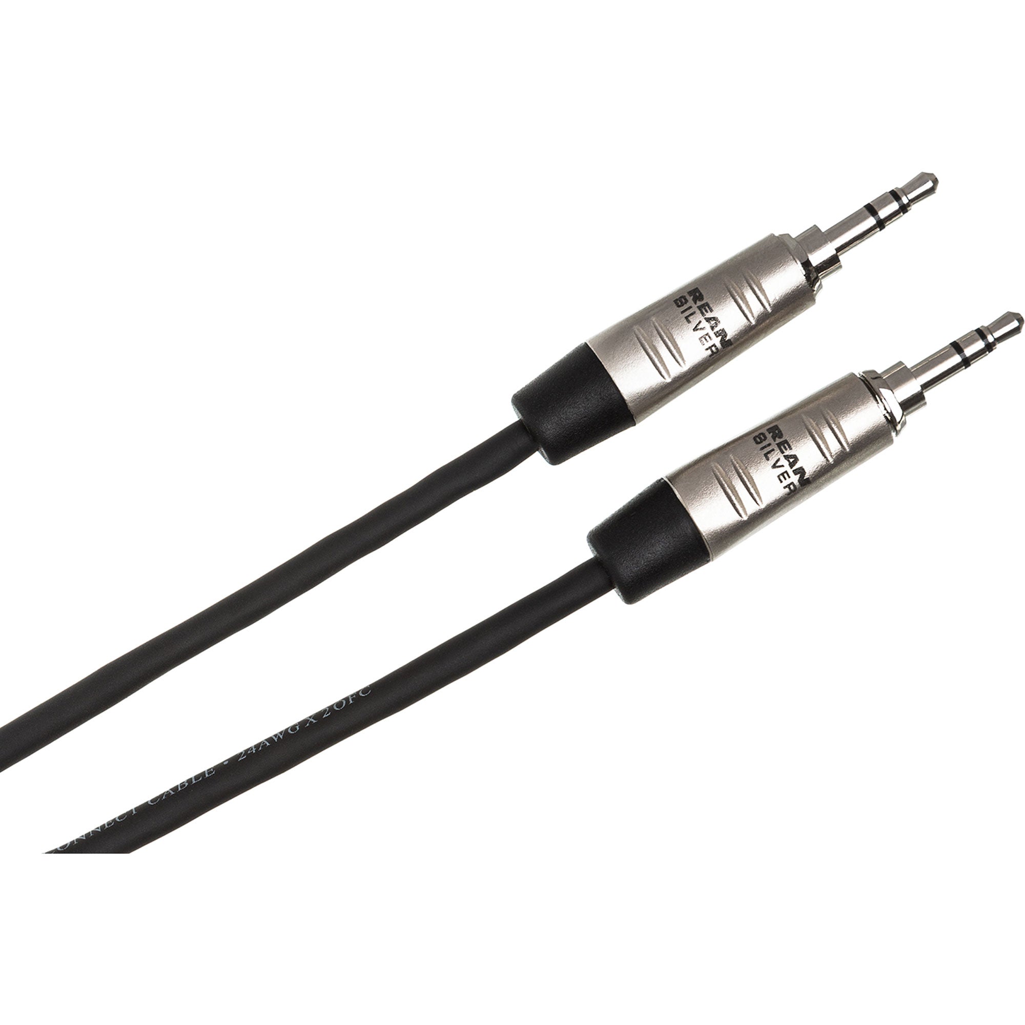 Hosa HMM-003 REAN 3.5mm TRS to 3.5mm TRS Pro Stereo Interconnect Cable (3')