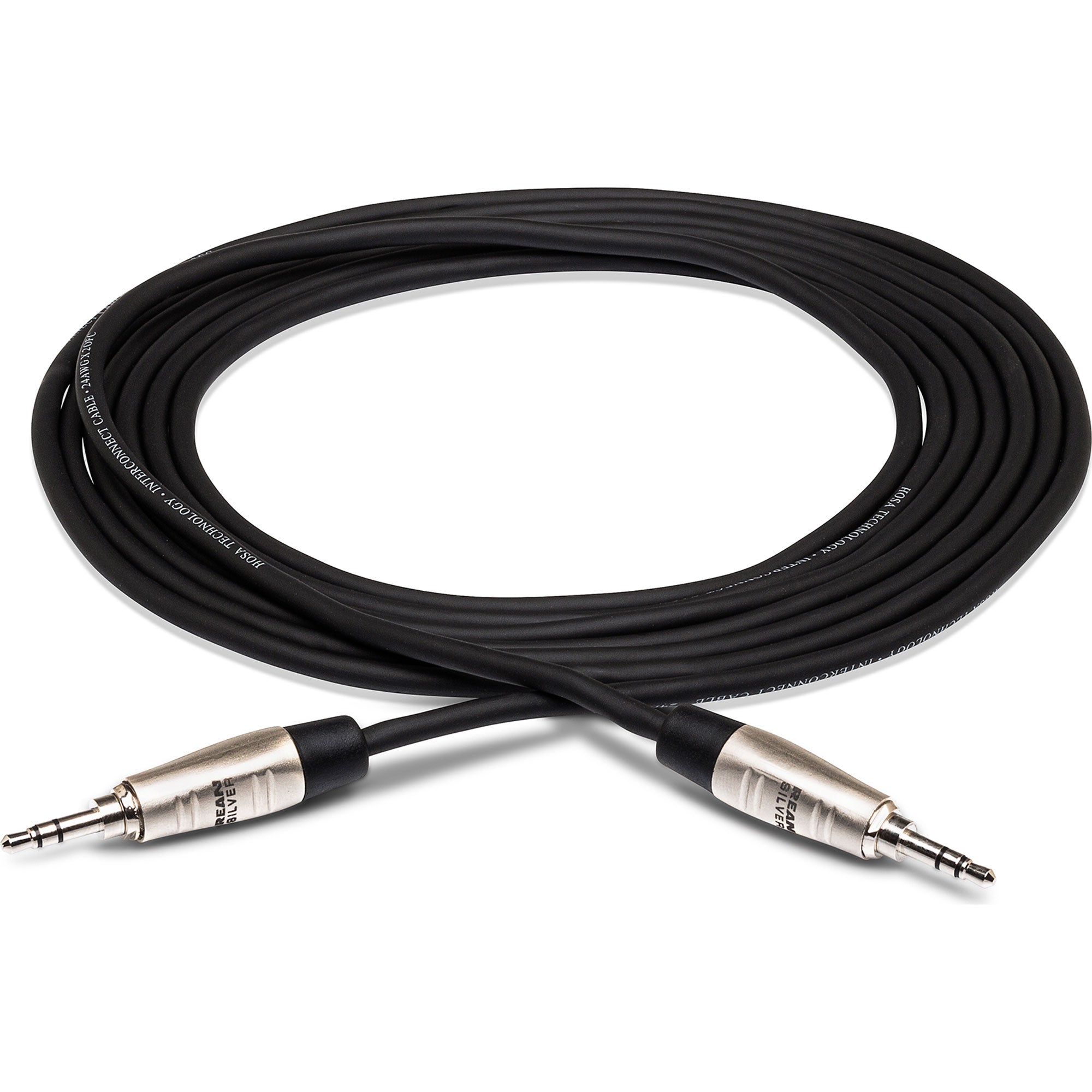 Hosa HMM-003 REAN 3.5mm TRS to 3.5mm TRS Pro Stereo Interconnect Cable (3')