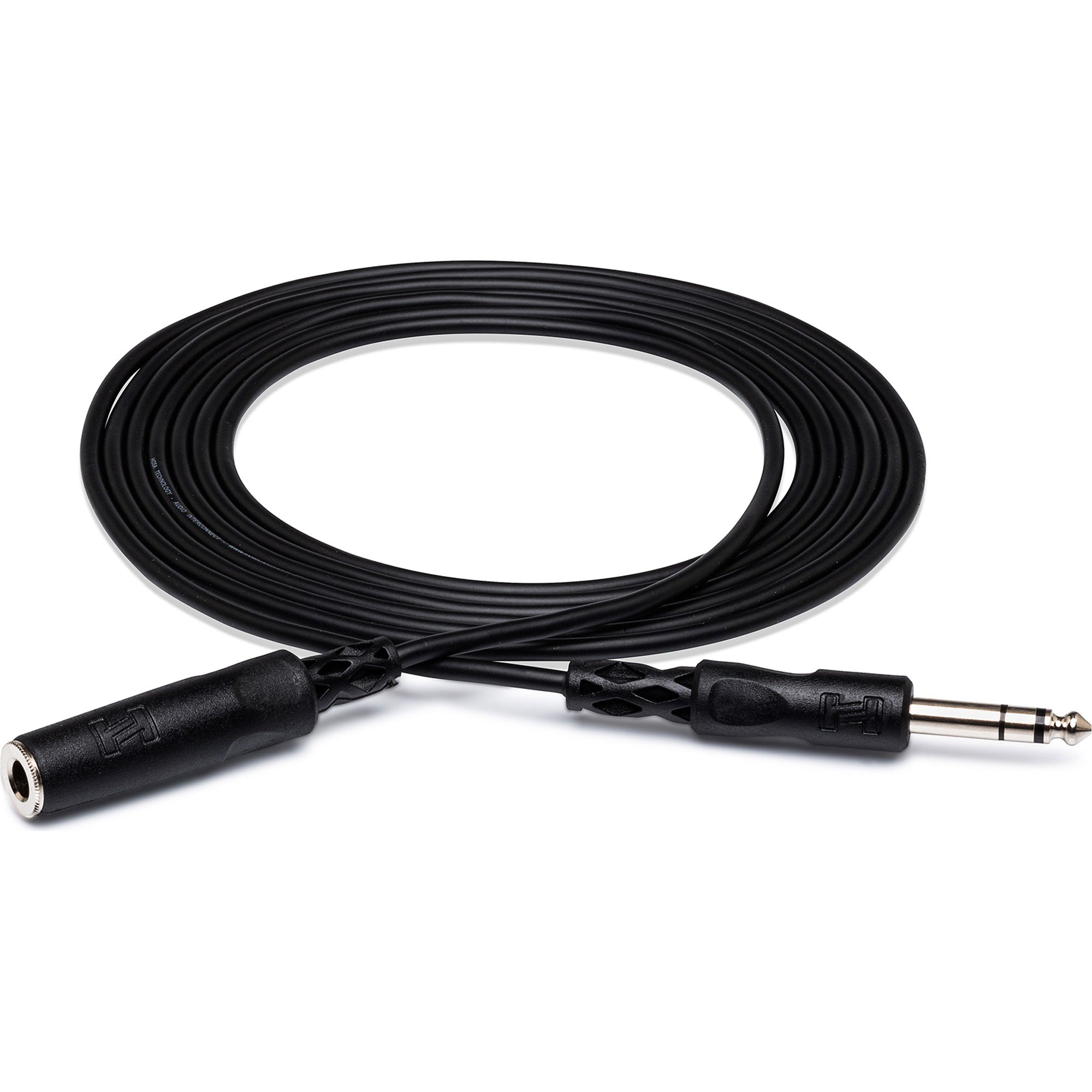 Hosa HPE-325 1/4" TRS Female to 1/4" TRS Male Headphone Extension Cable (25')