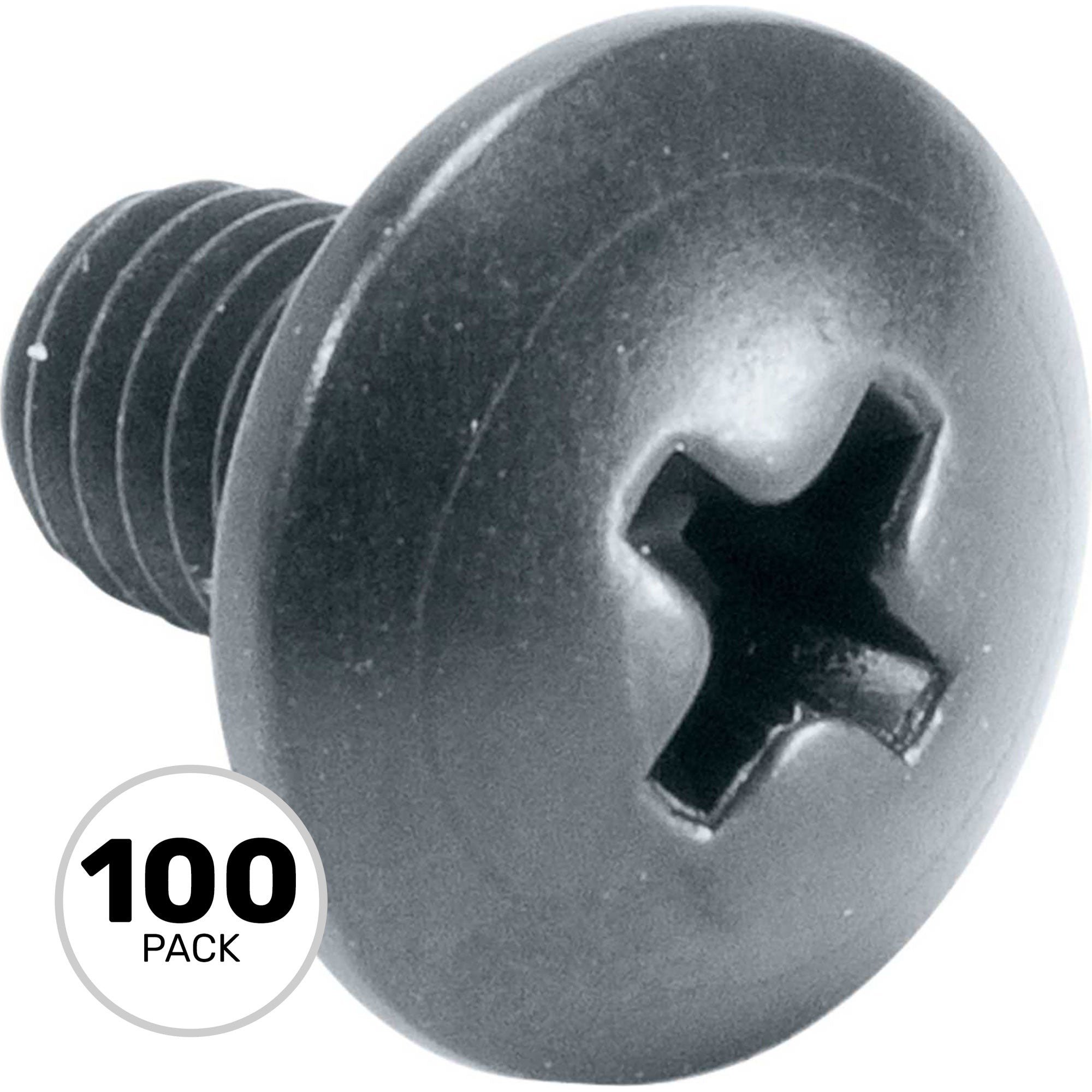 Middle Atlantic HPQ Short Rack Screws (100 Pack)