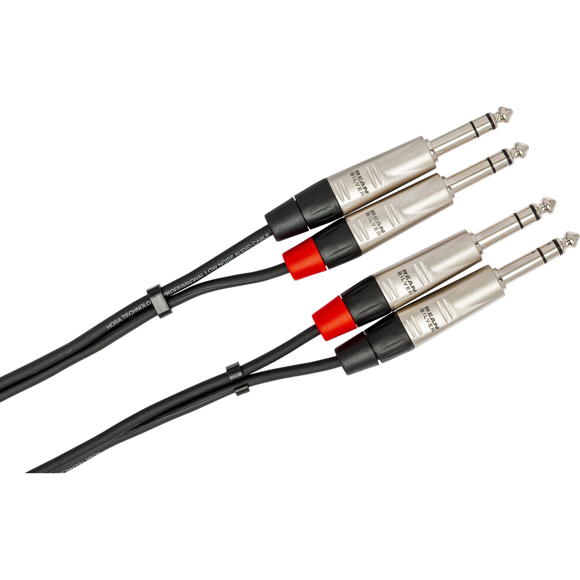 Hosa HSS-010X2 Pro Stereo Balanced Interconnect Cable (10')