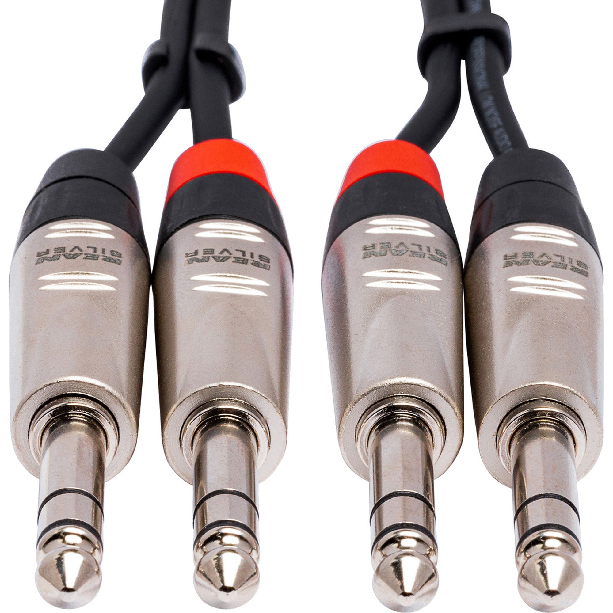 Hosa HSS-010X2 Pro Stereo Balanced Interconnect Cable (10')