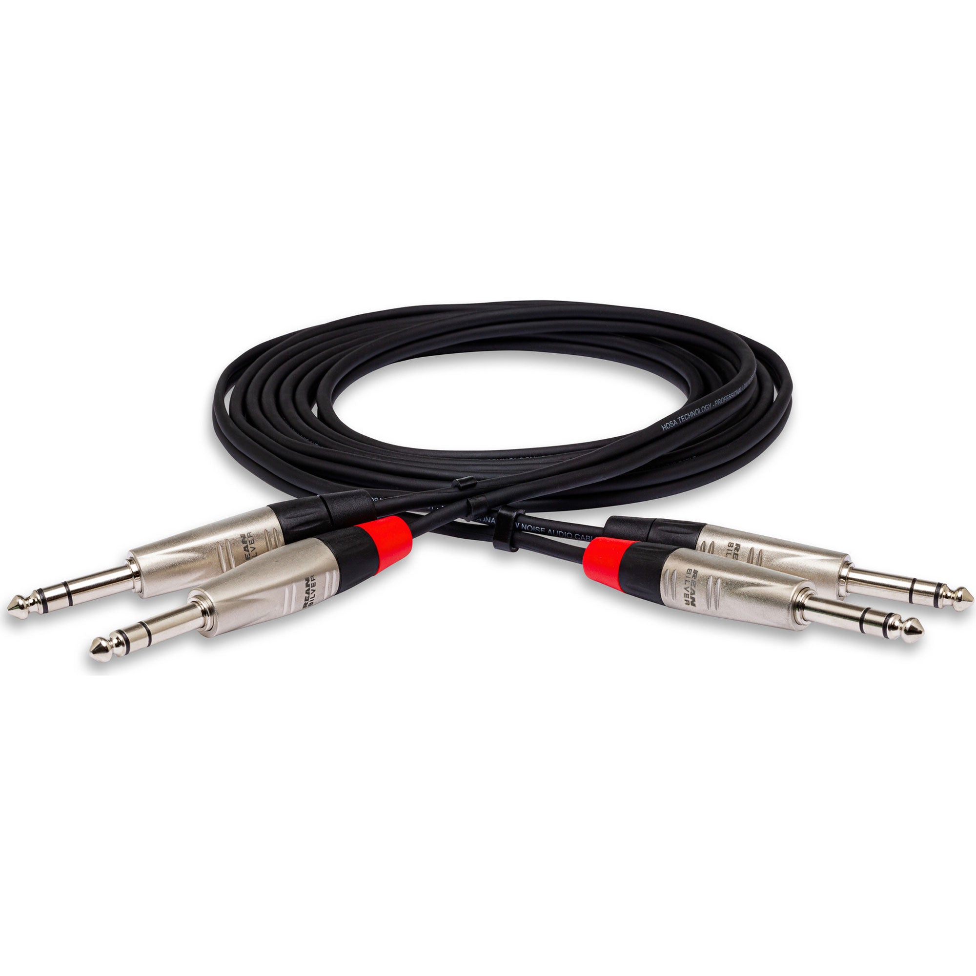 Hosa HSS-010X2 Pro Stereo Balanced Interconnect Cable (10')