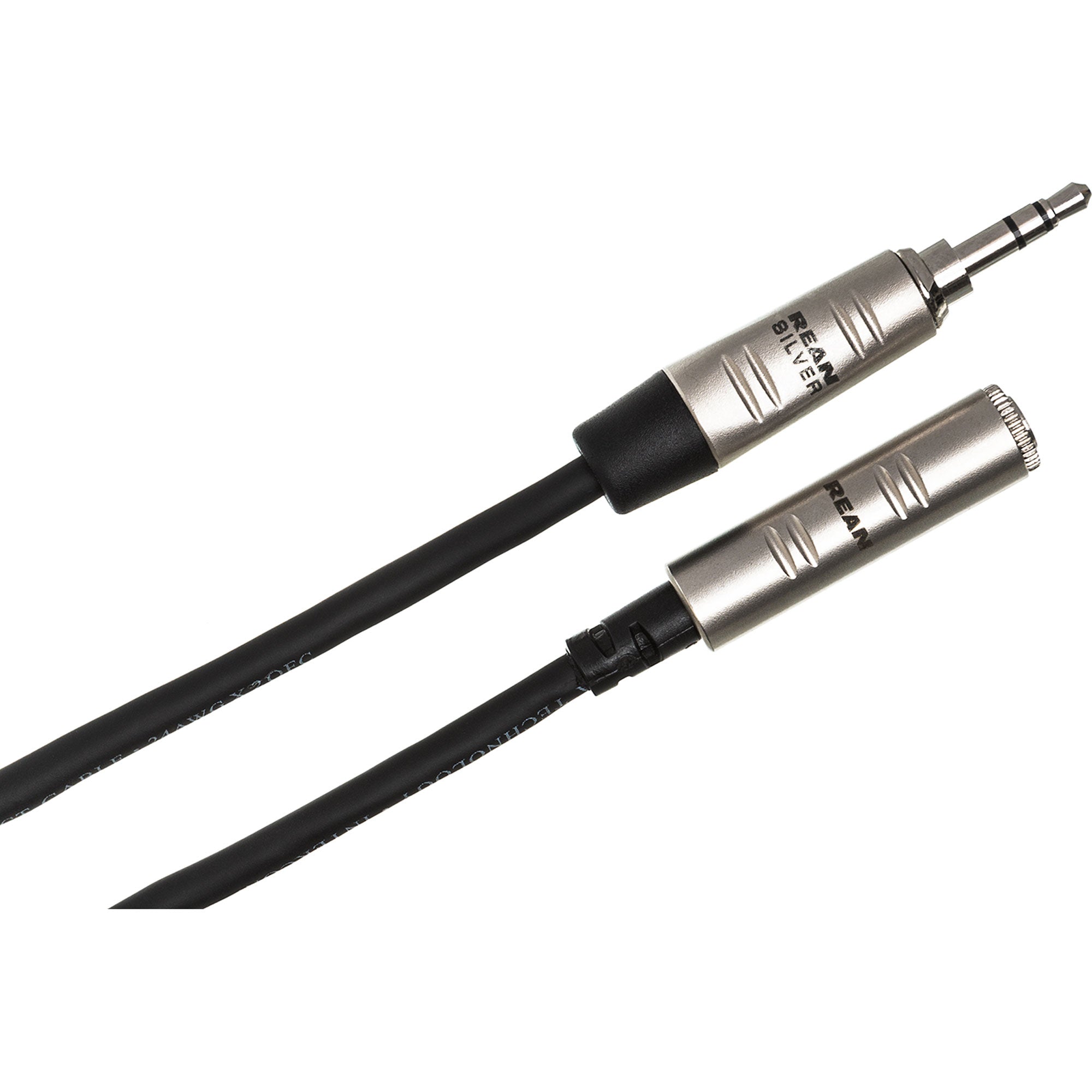 Hosa HXMM-010 REAN 3.5mm TRS Female to 3.5mm TRS Male Pro Headphone Extension Cable (10')