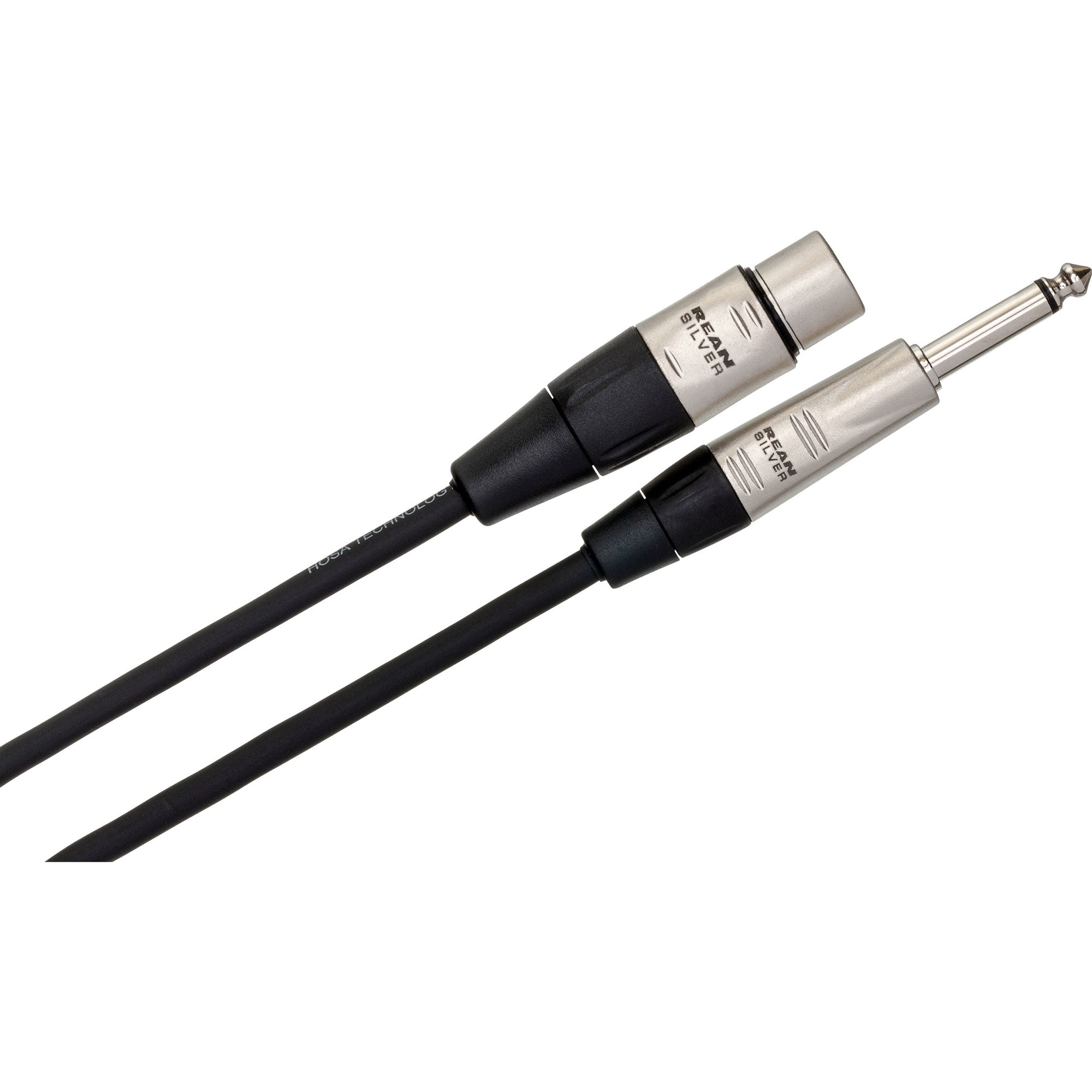 Hosa HXP-003 REAN XLR3F to 1/4" TS Pro Unbalanced Interconnect Cable (3')